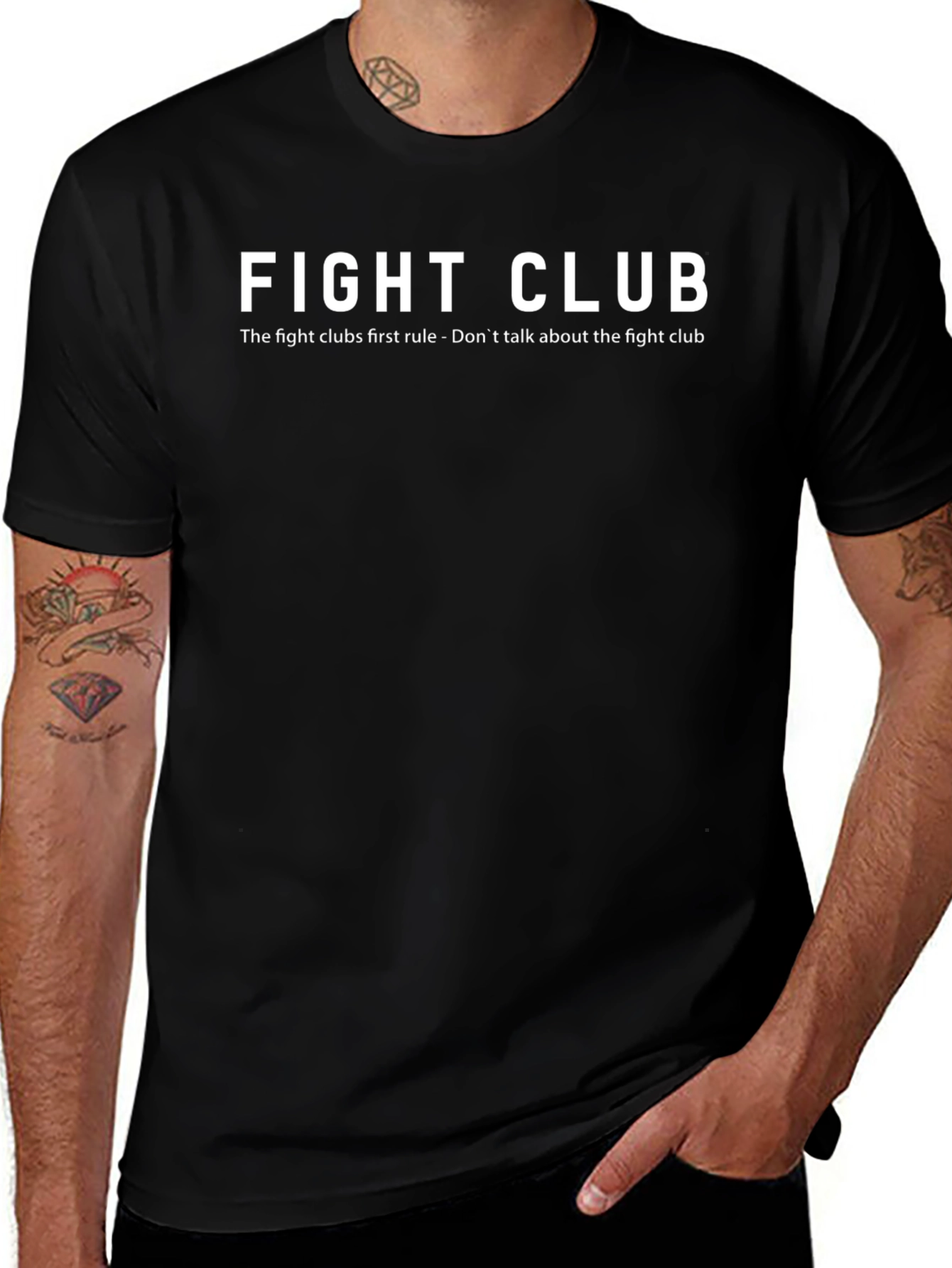 Fight Club First Rule Graphic Tee