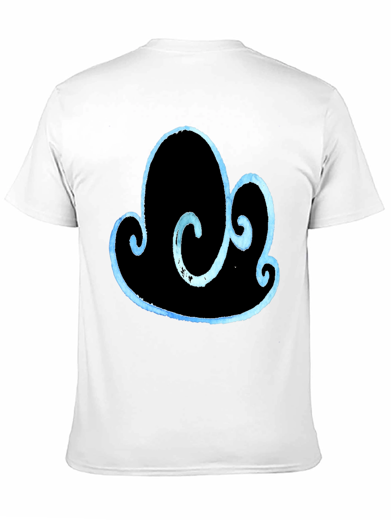 Abstract Cloud Design T-Shirt