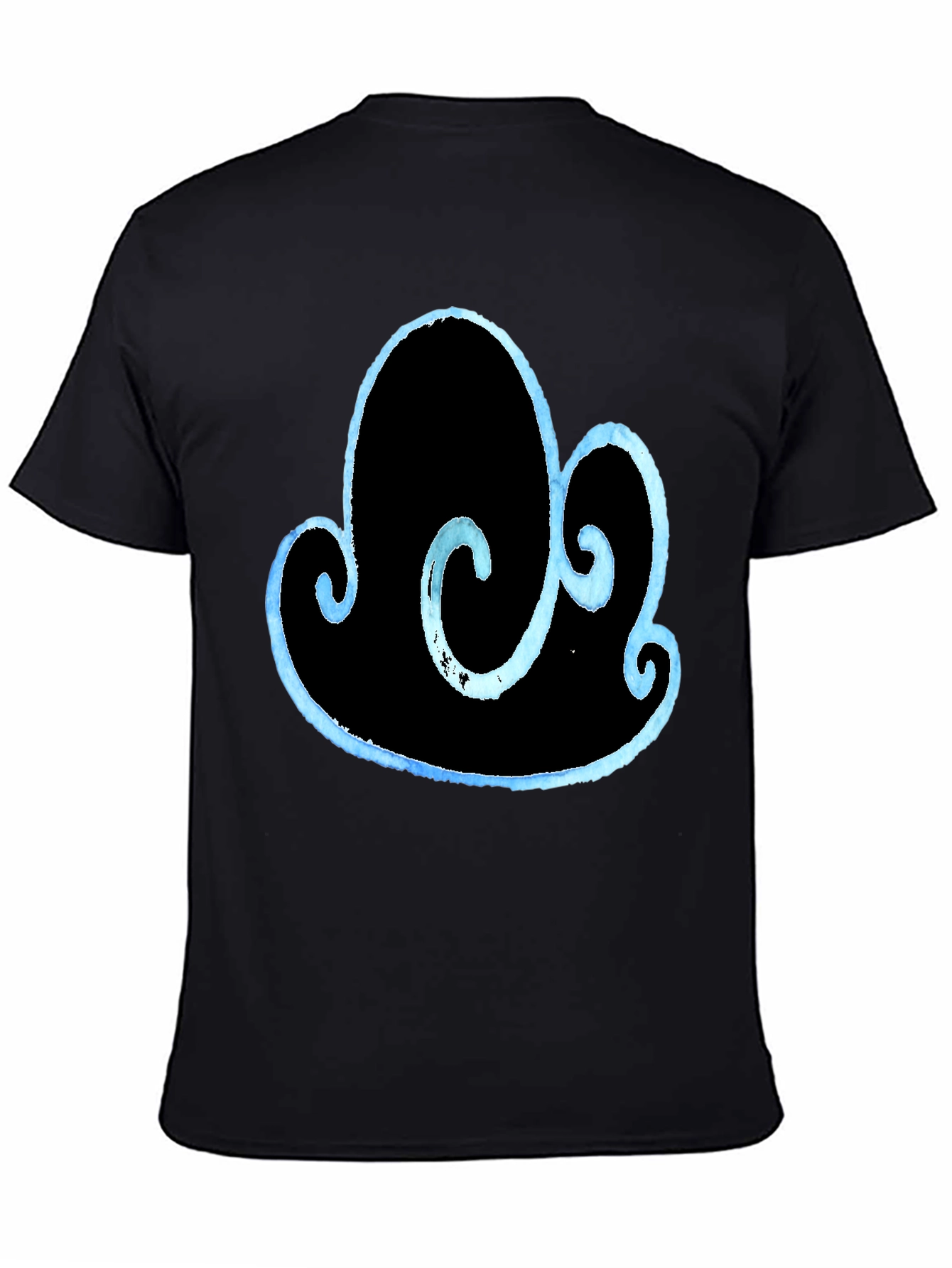 Abstract Cloud Design T-Shirt