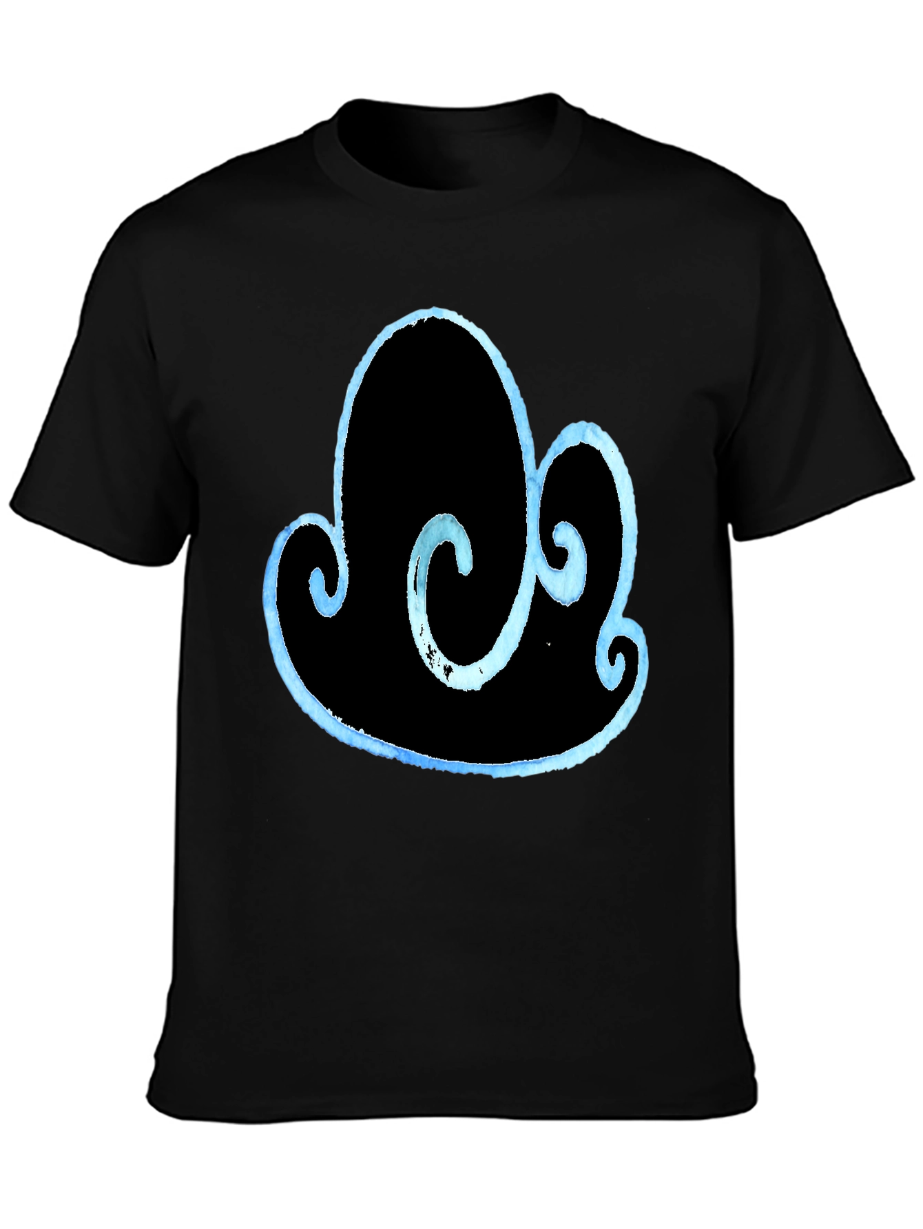 Abstract Cloud Design T-Shirt
