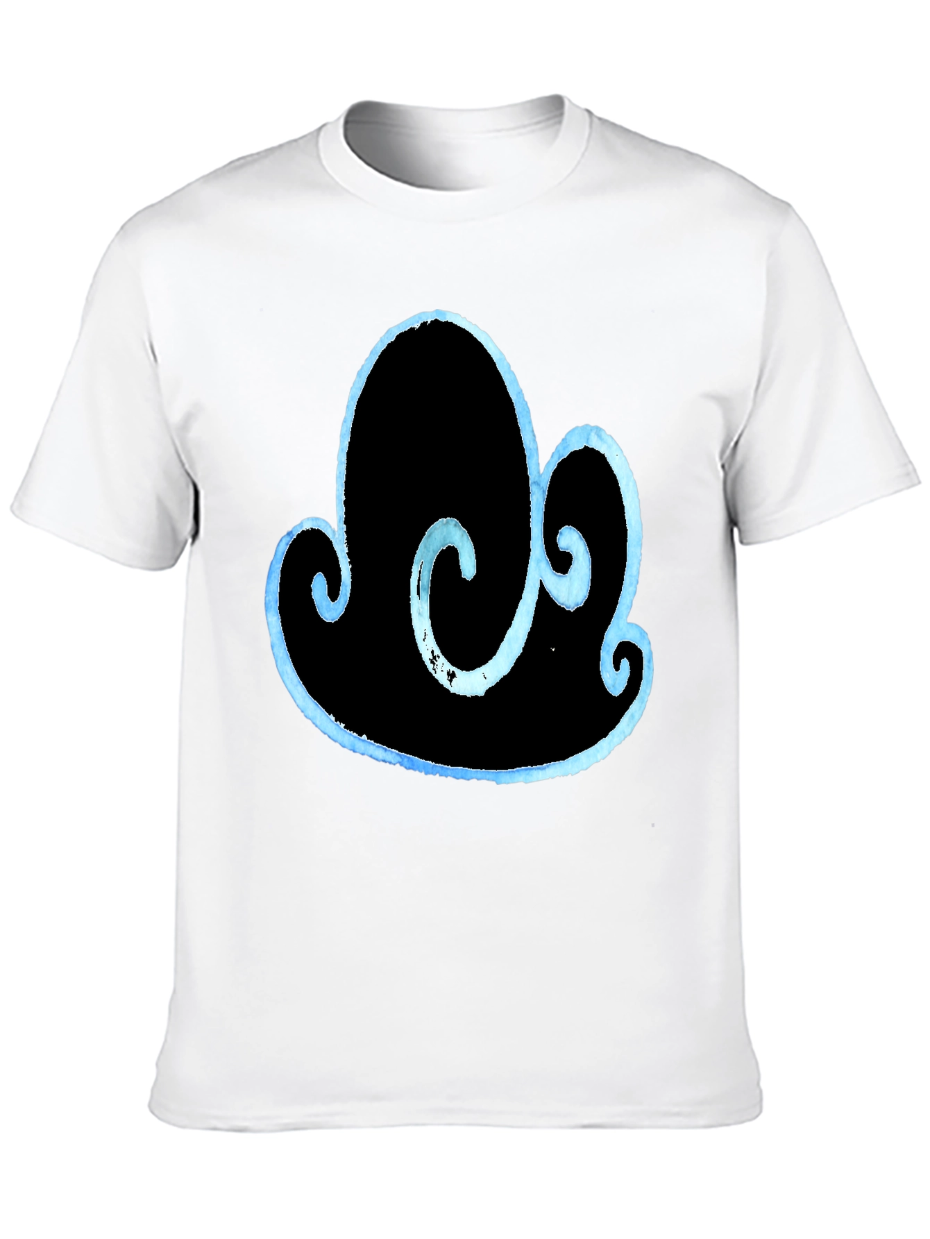 Abstract Cloud Design T-Shirt