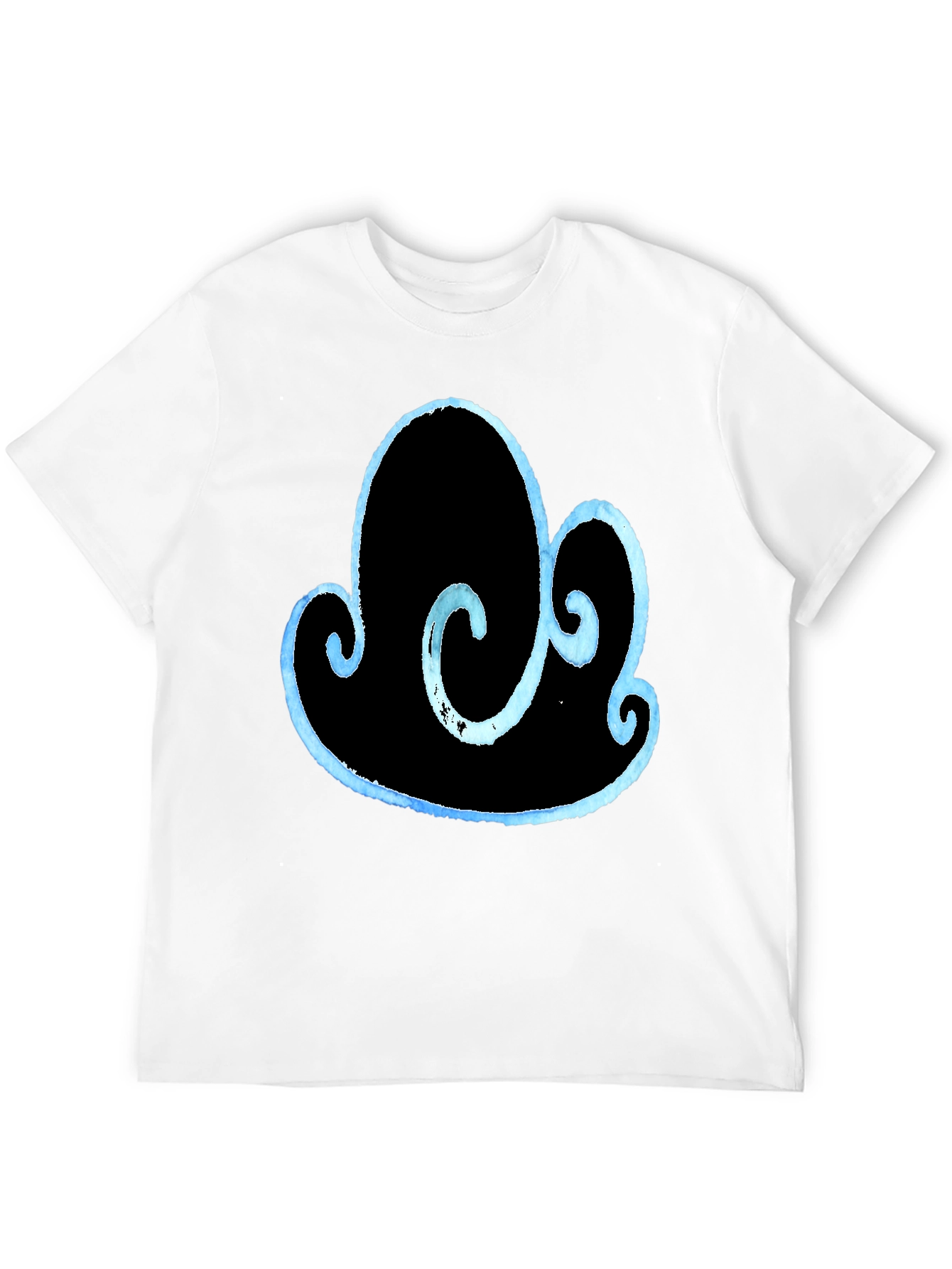Abstract Cloud Design T-Shirt
