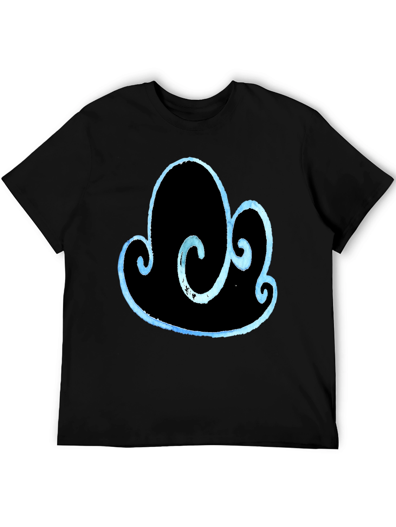 Abstract Cloud Design T-Shirt