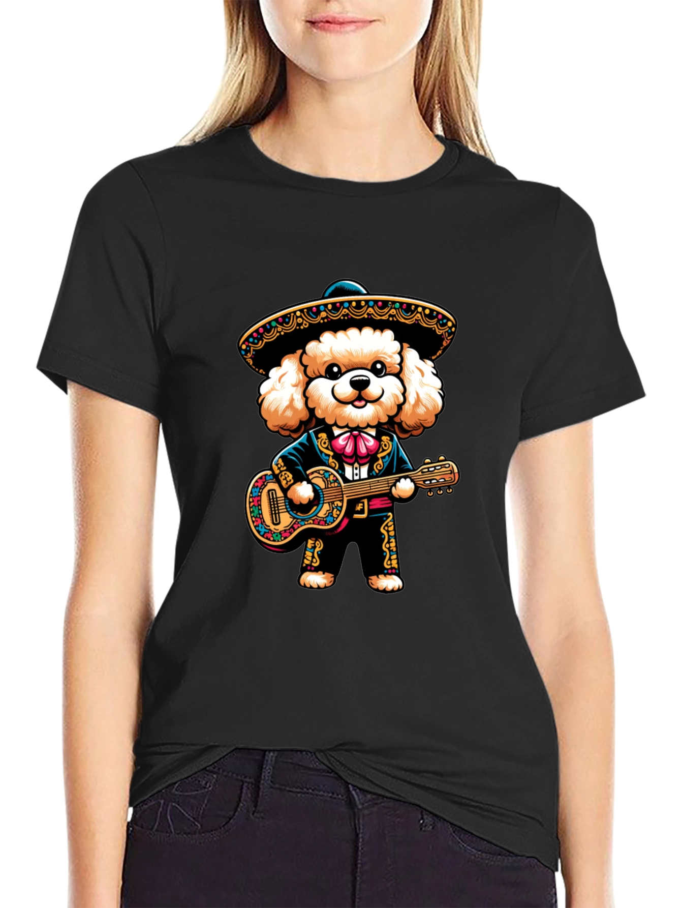 Mariachi Dog T-Shirt - Musical Fiesta Pup Tee