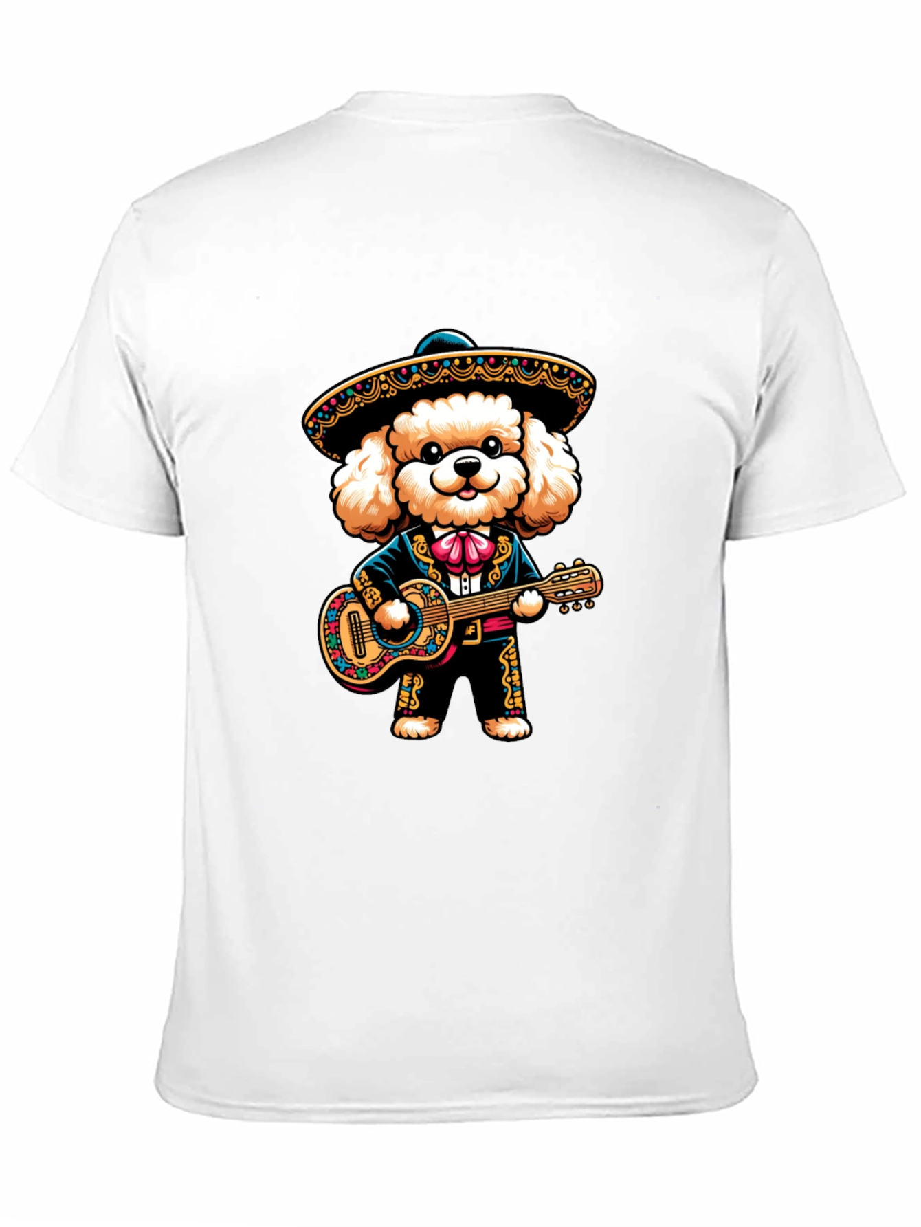 Mariachi Dog T-Shirt - Musical Fiesta Pup Tee