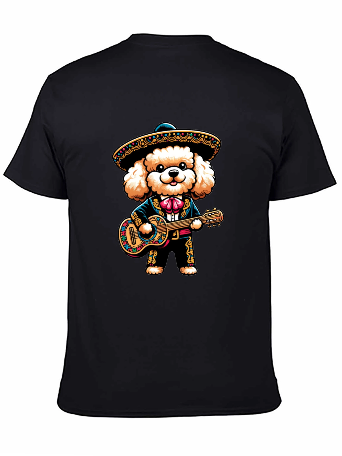 Mariachi Dog T-Shirt - Musical Fiesta Pup Tee