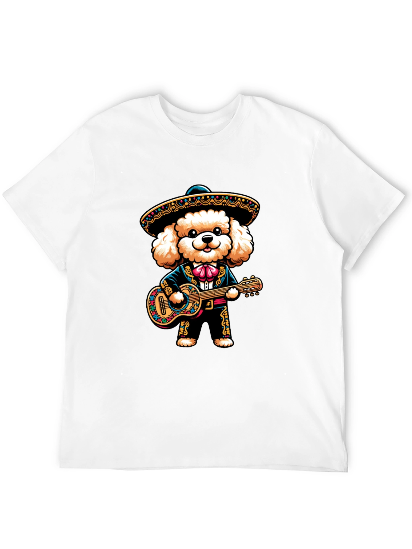 Mariachi Dog T-Shirt - Musical Fiesta Pup Tee
