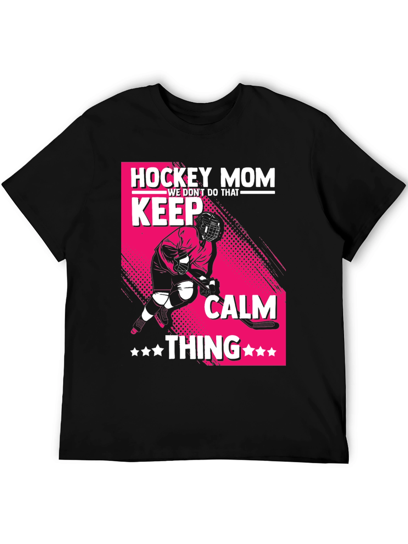 Hockey Mom Keep Calm T-Shirt