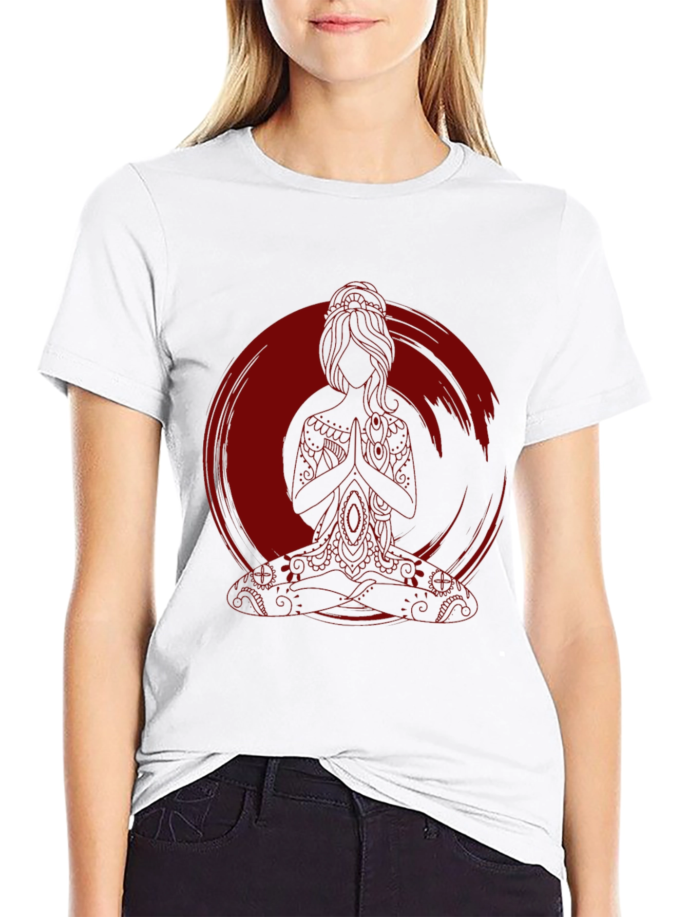 Yoga Meditation Graphic Tee