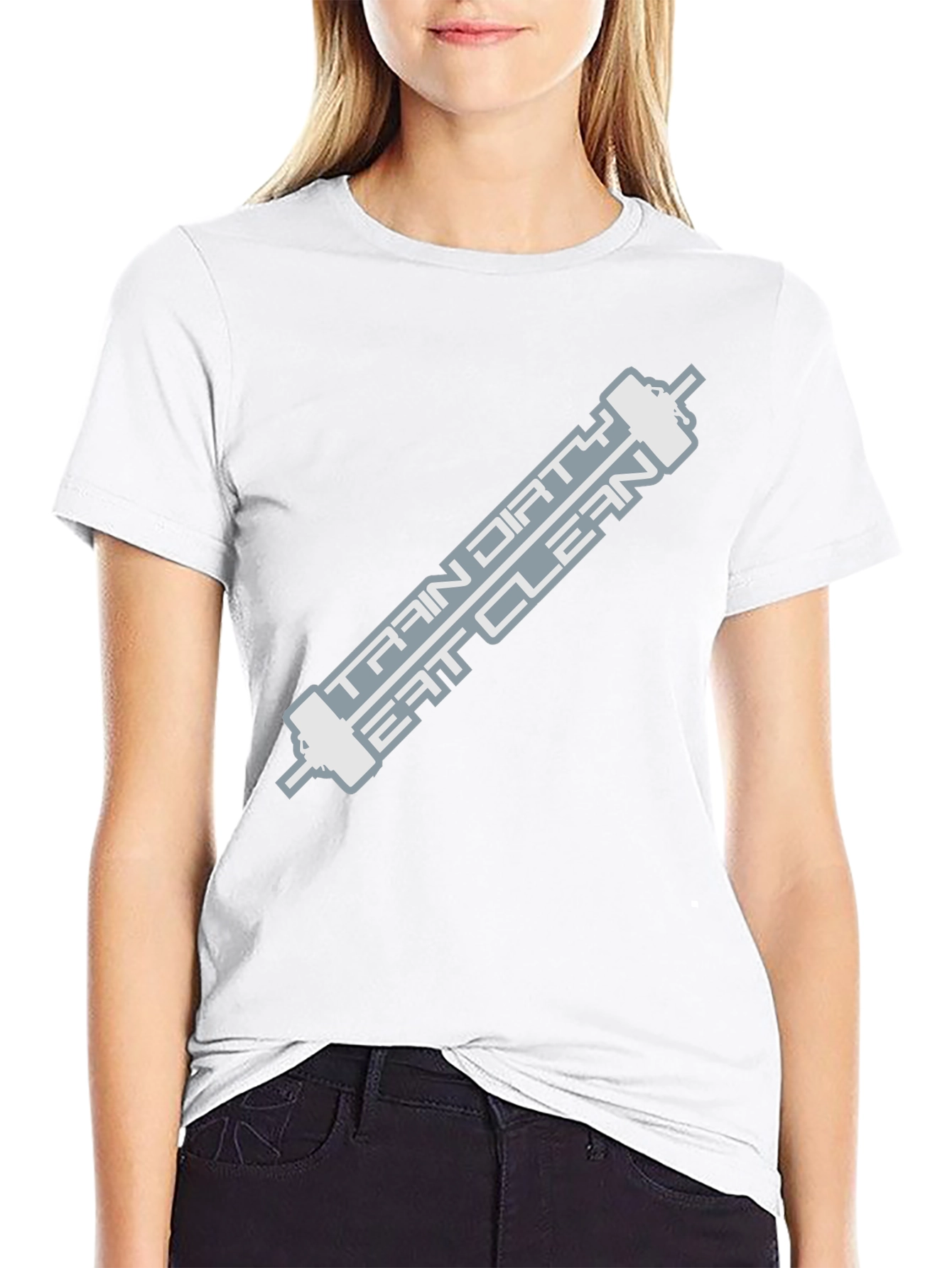 Train Dirty Eat Clean Graphic Tee