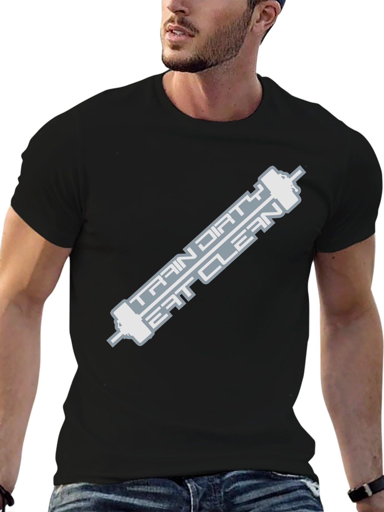 Train Dirty Eat Clean Graphic Tee