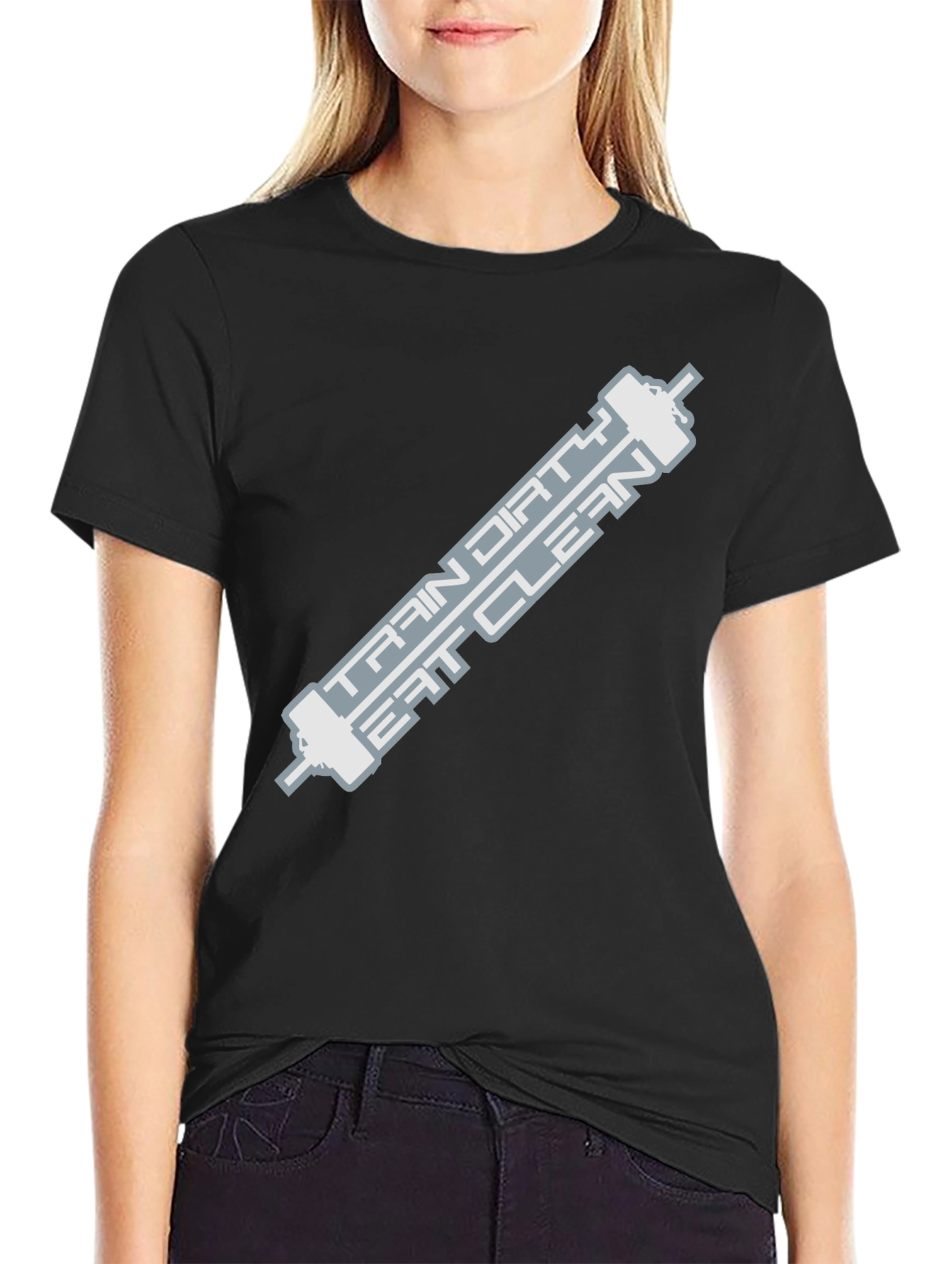 Train Dirty Eat Clean Graphic Tee