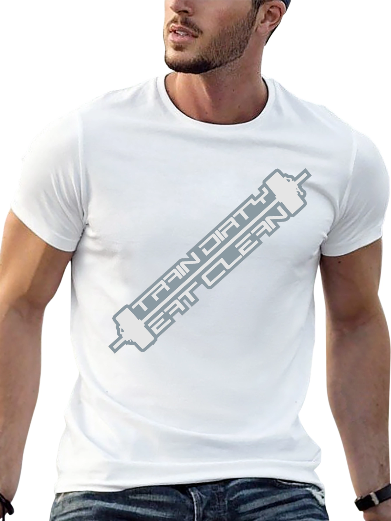 Train Dirty Eat Clean Graphic Tee