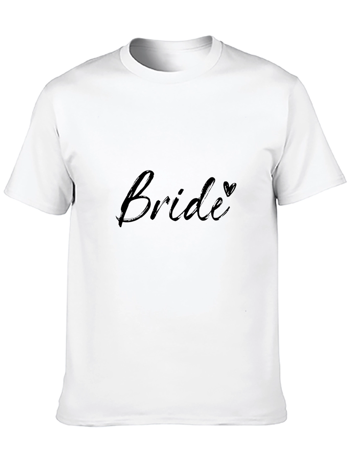 Bride Crew Neck T-Shirt - Wedding Party Tee