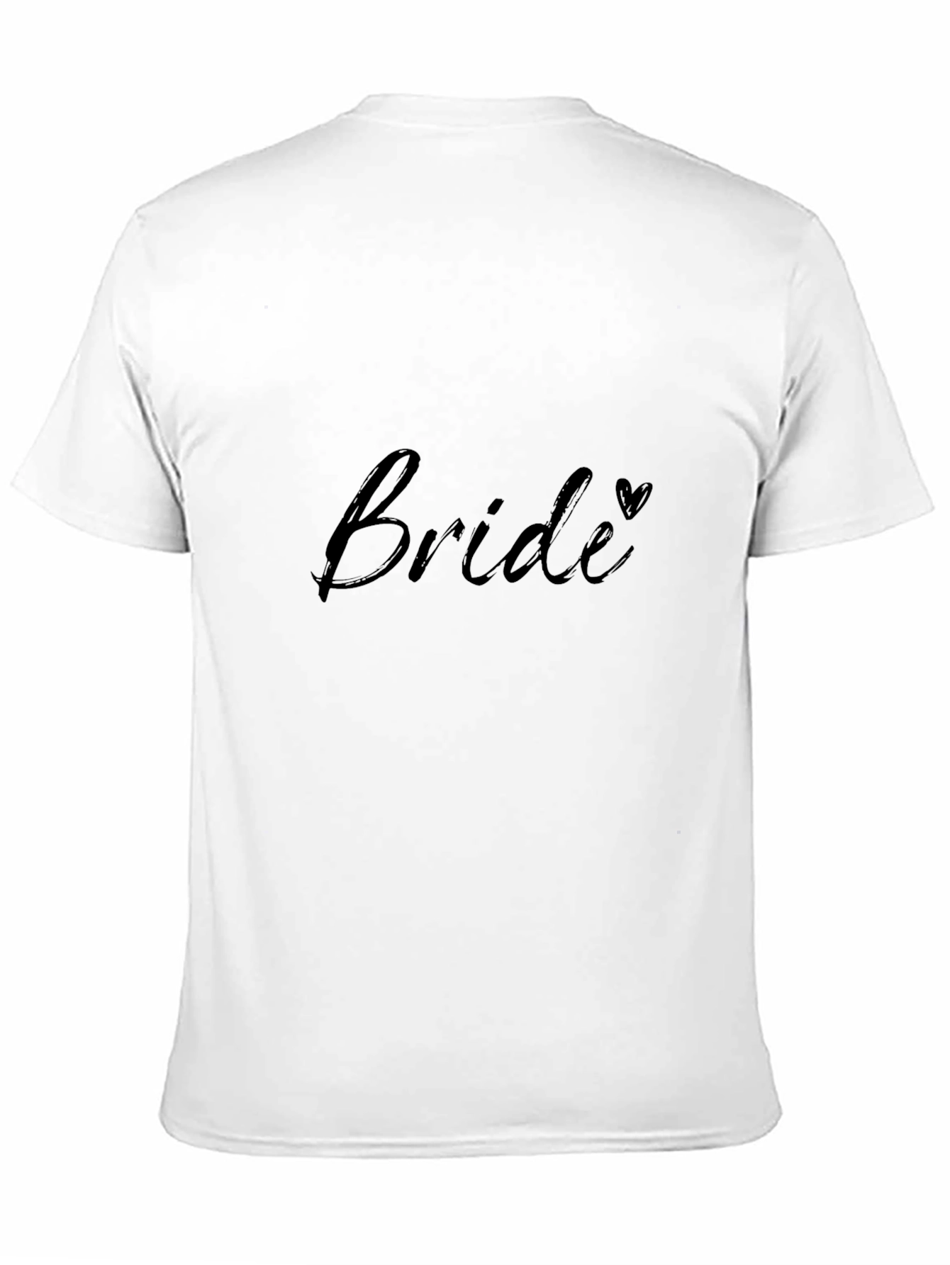 Bride Crew Neck T-Shirt - Wedding Party Tee