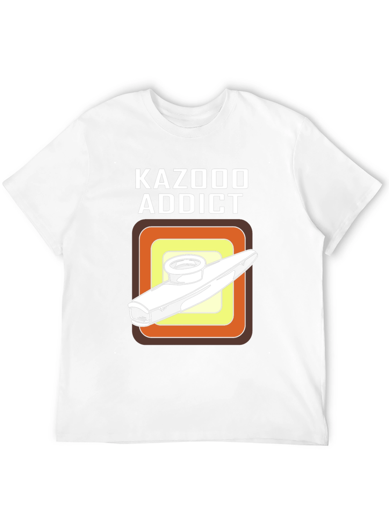 Kazoo Addict T-Shirt - Musical Instrument Novelty Tee