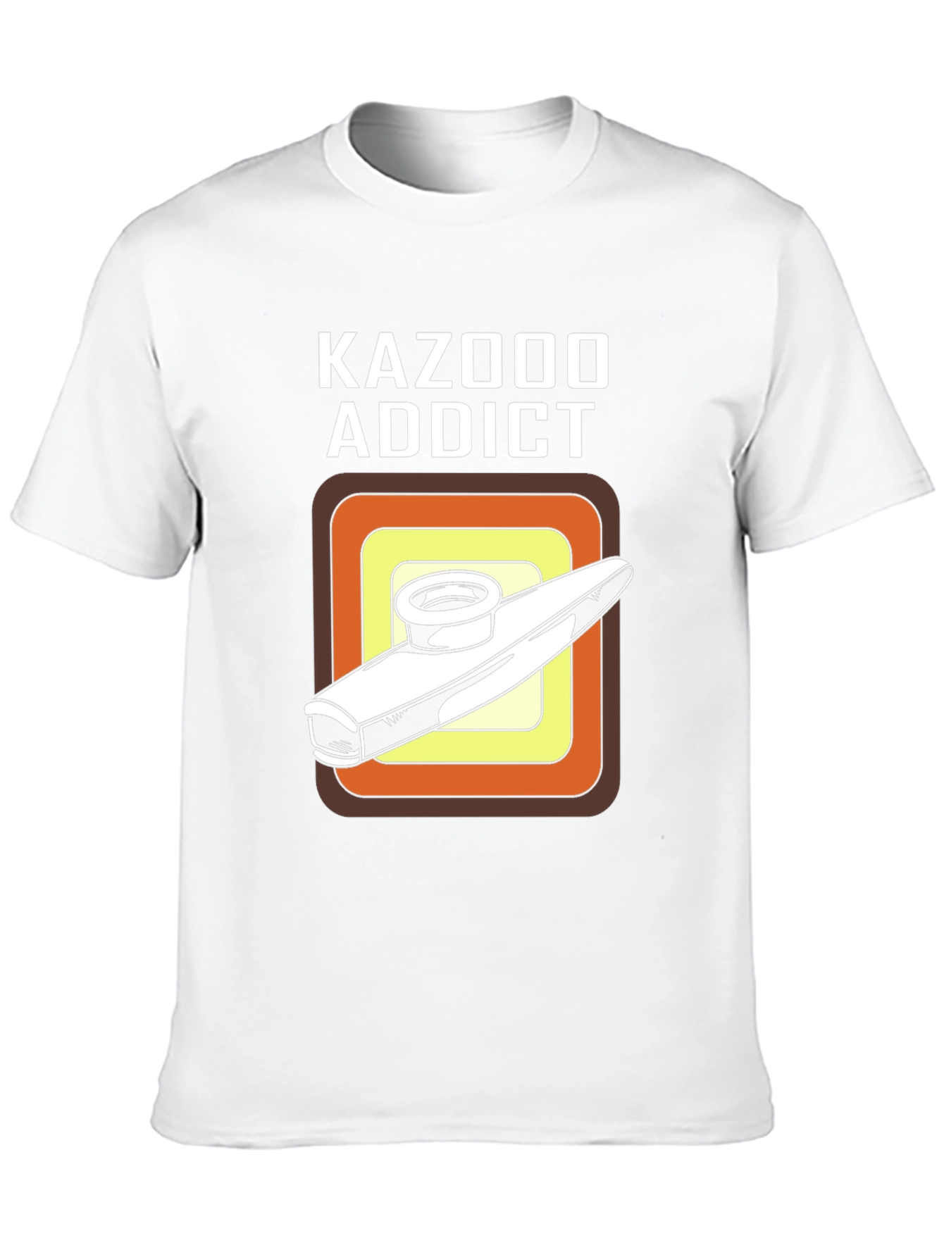 Kazoo Addict T-Shirt - Musical Instrument Novelty Tee