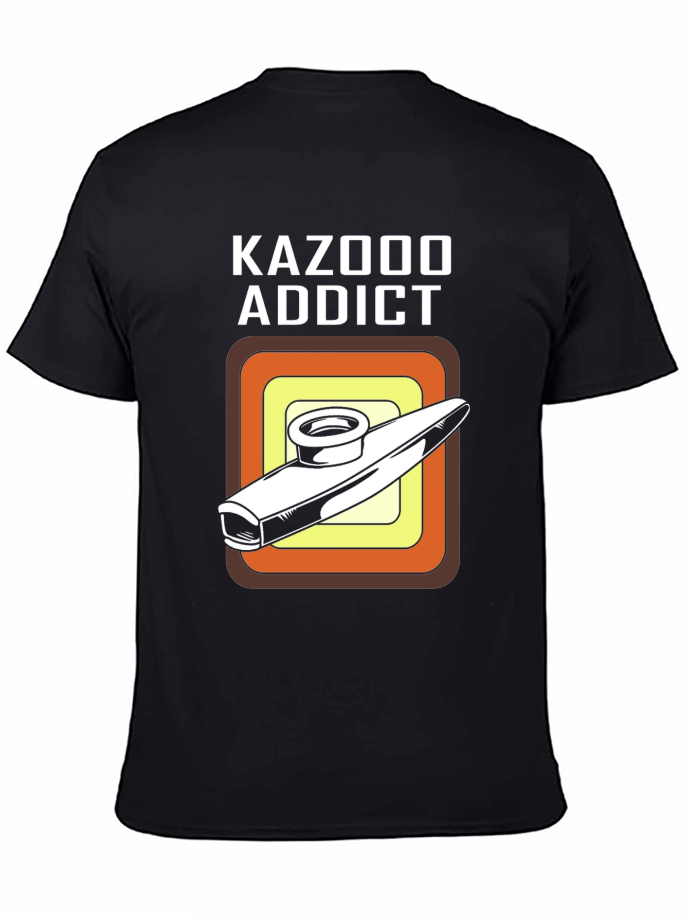 Kazoo Addict T-Shirt - Musical Instrument Novelty Tee