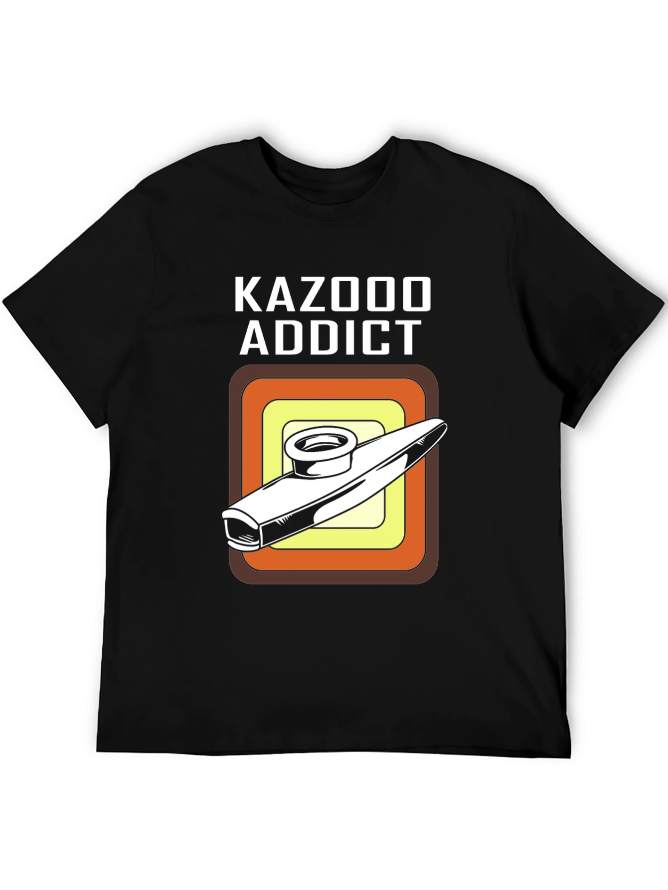 Kazoo Addict T-Shirt - Musical Instrument Novelty Tee