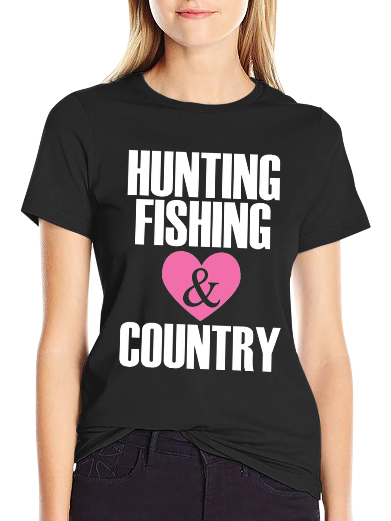 Hunting Fishing & Country Graphic T-Shirt