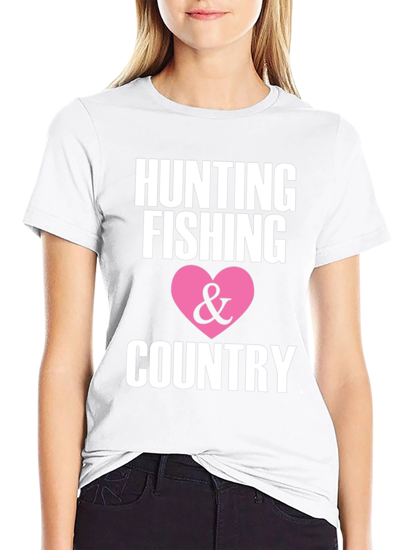 Hunting Fishing & Country Graphic T-Shirt