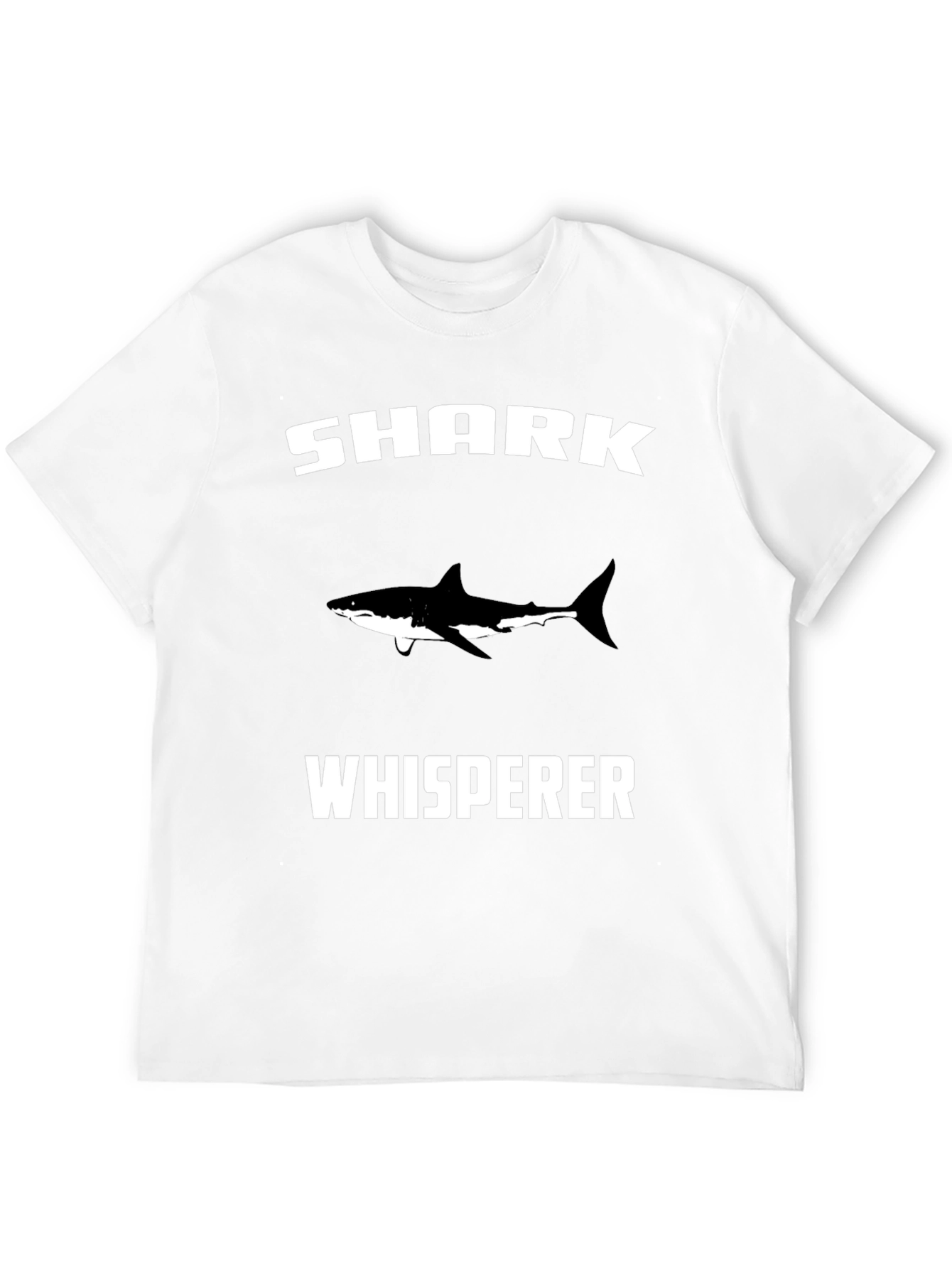 Shark Whisperer Graphic Tee - Black