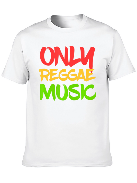 Reggae Music T-Shirt - Bold Rasta Colors