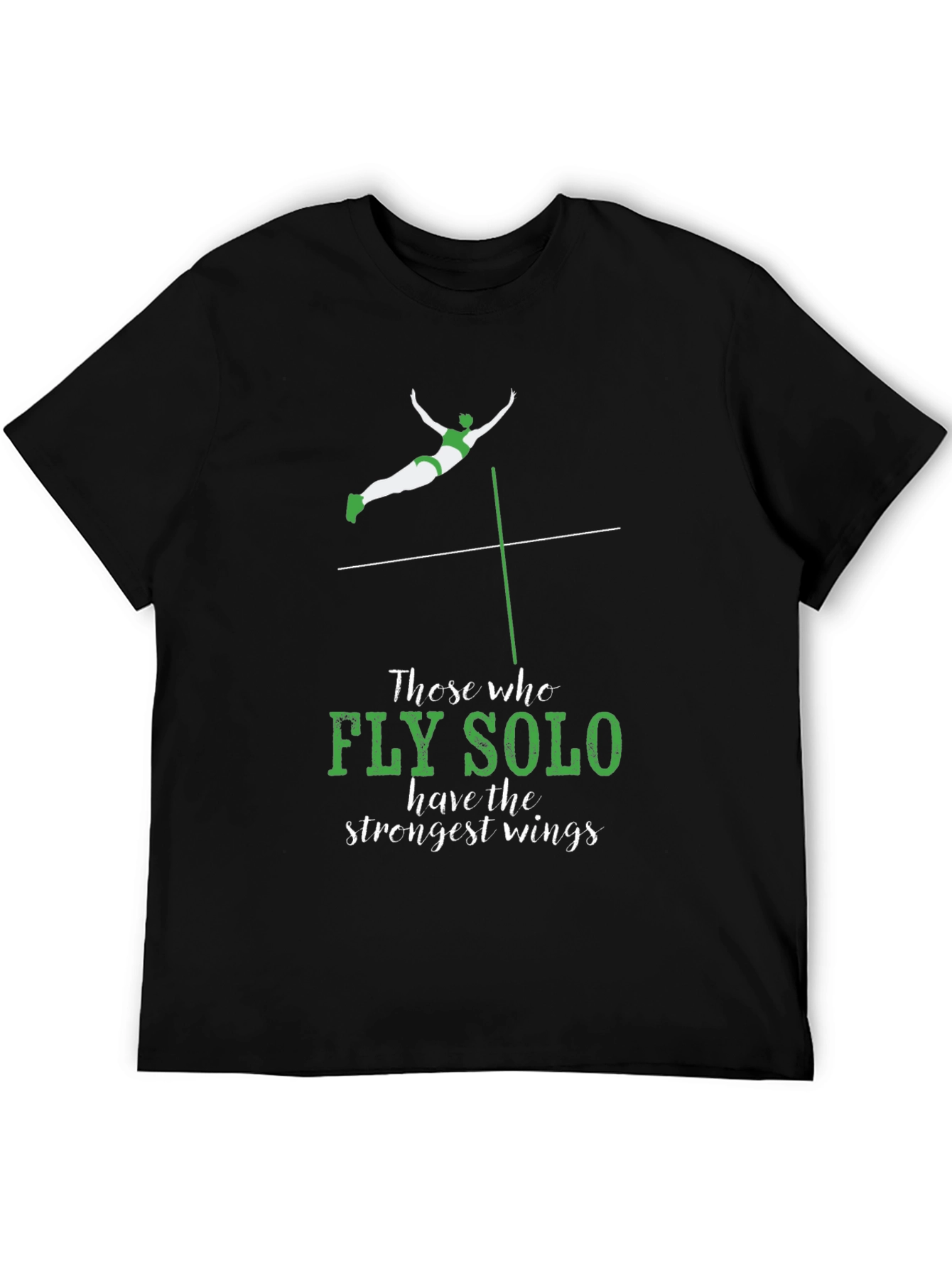 Fly Solo Strongest Wings Graphic T-Shirt