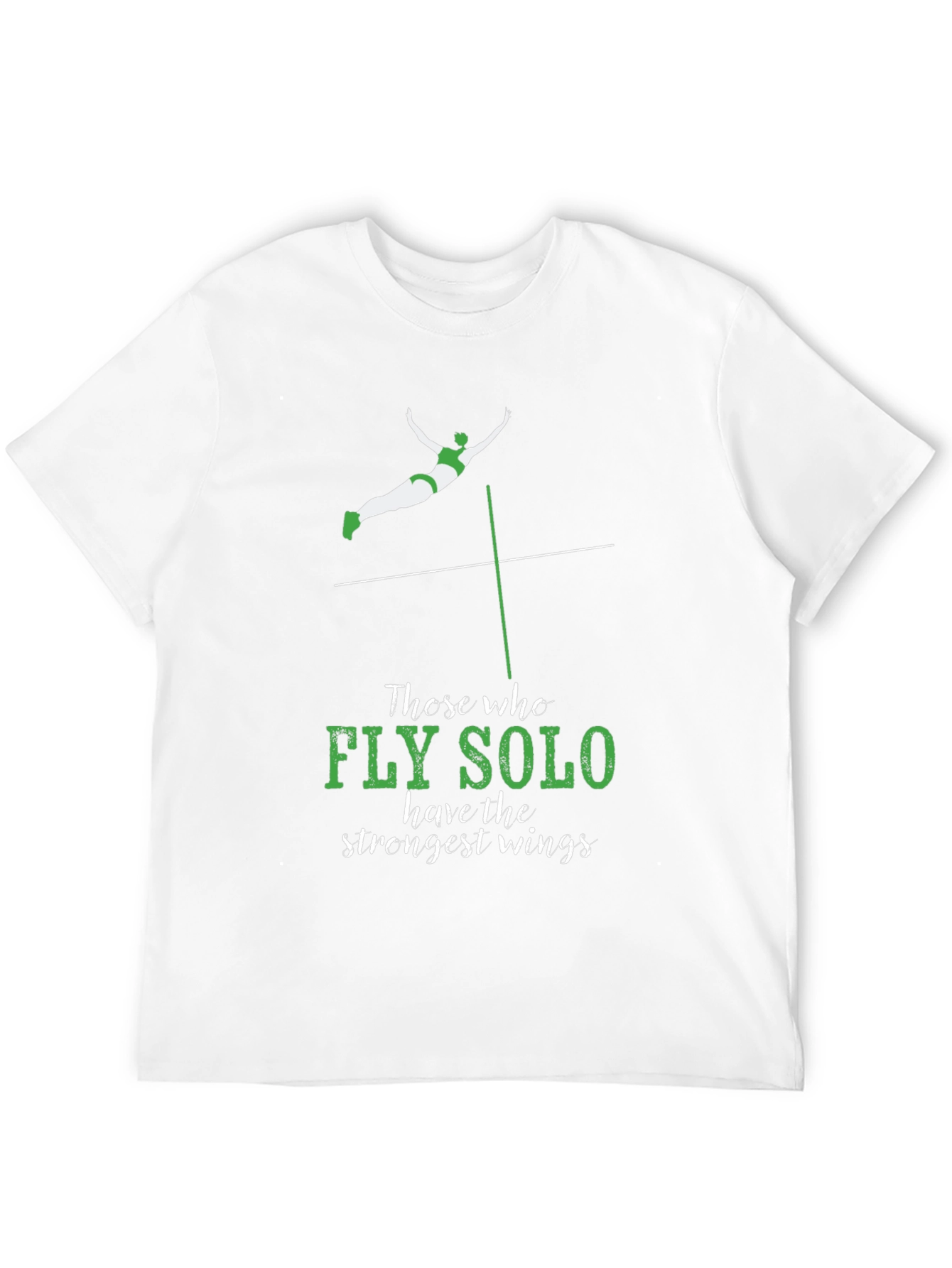 Fly Solo Strongest Wings Graphic T-Shirt