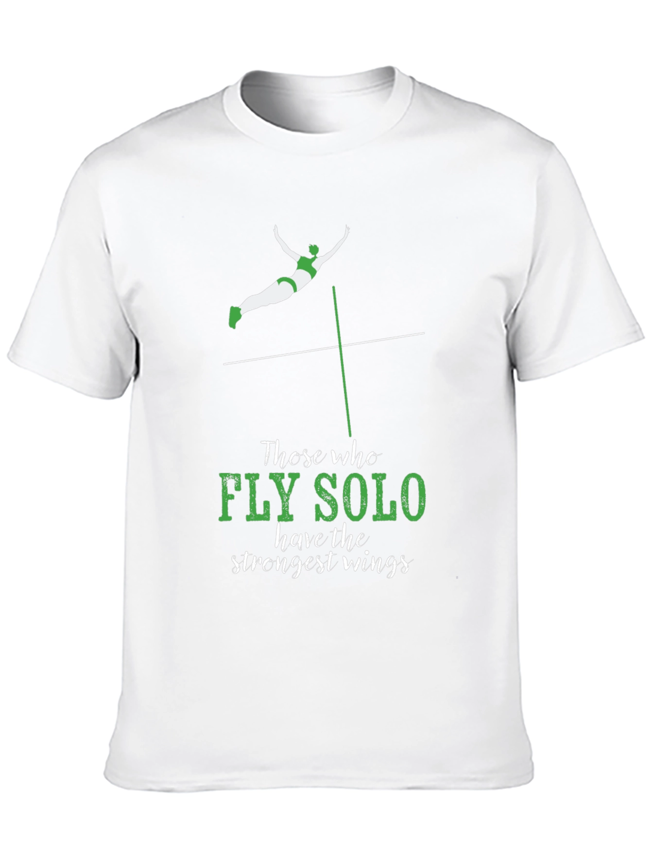 Fly Solo Strongest Wings Graphic T-Shirt