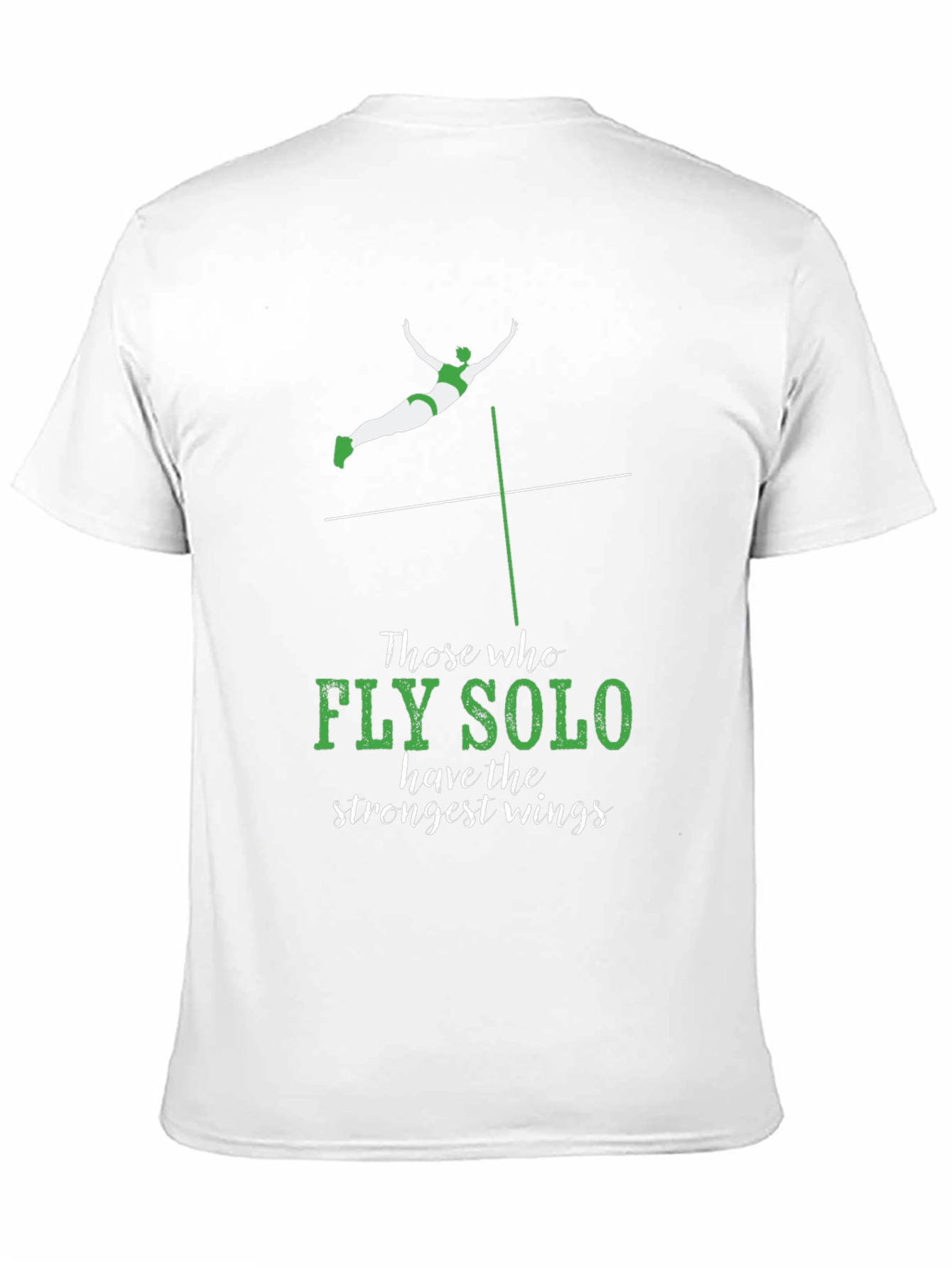 Fly Solo Strongest Wings Graphic T-Shirt