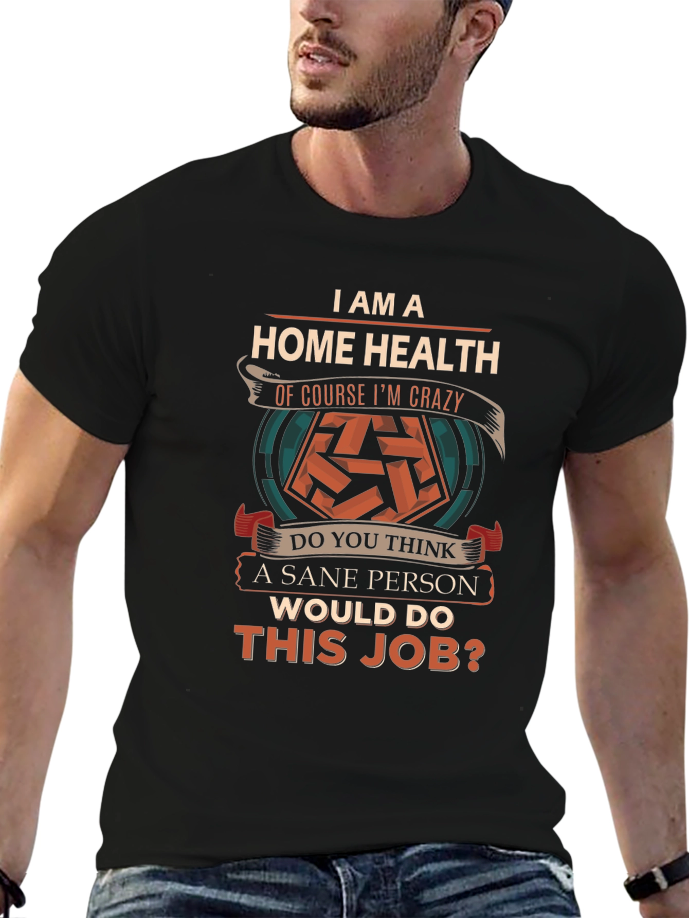 Home Health Crazy T-Shirt Funny Slogan Top