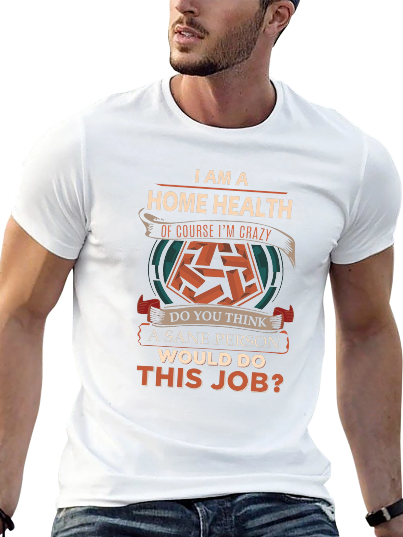 Home Health Crazy T-Shirt Funny Slogan Top