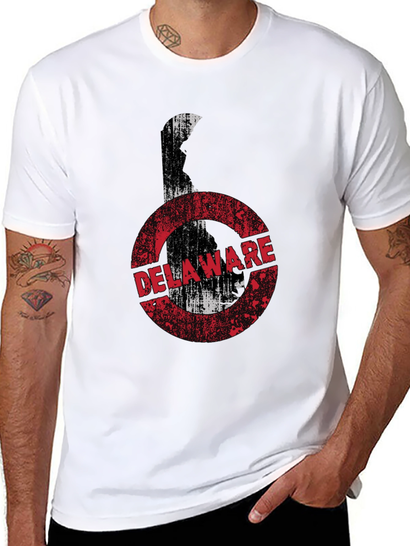 Delaware State Pride Graphic T-Shirt