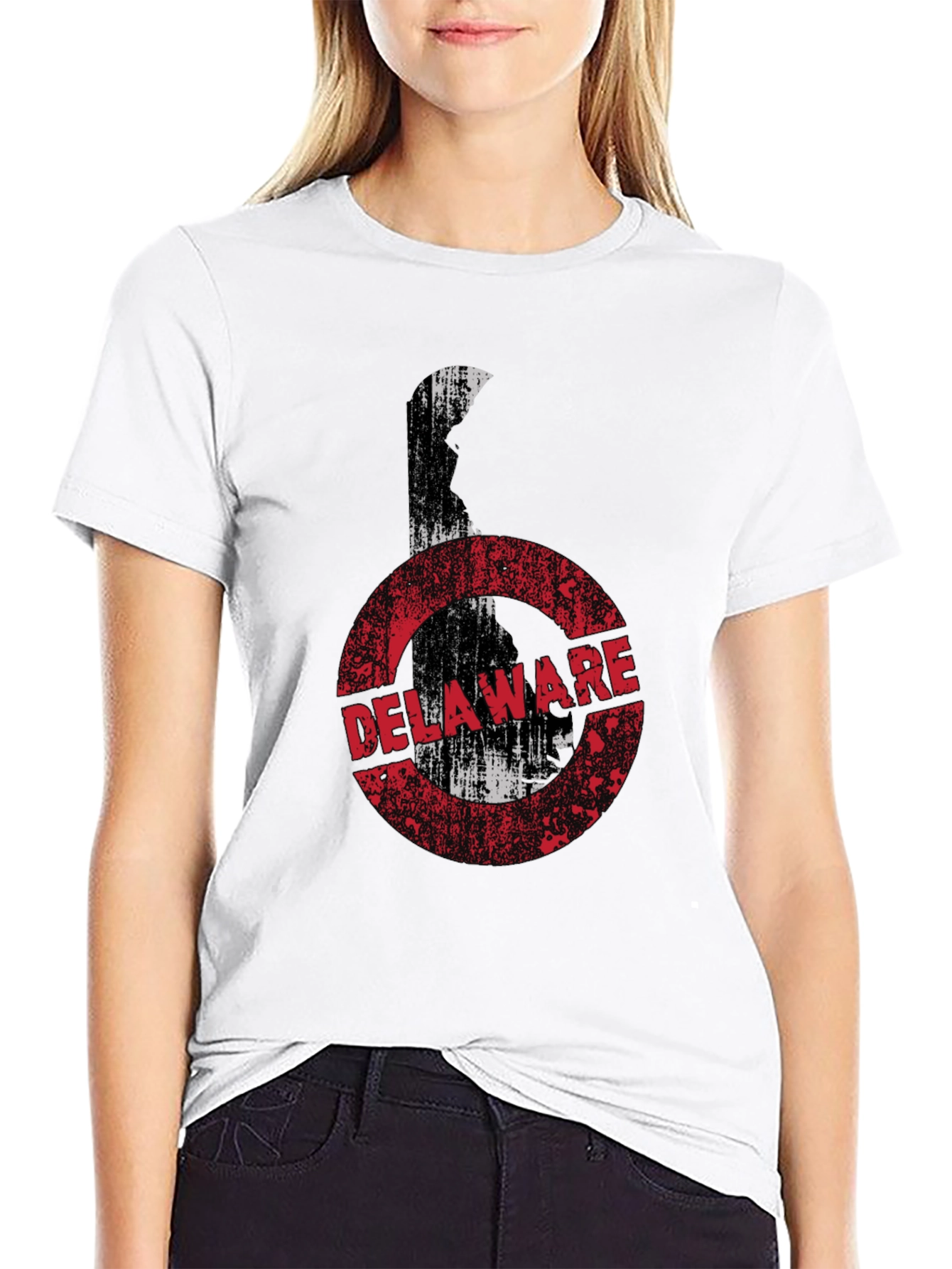 Delaware State Pride Graphic T-Shirt