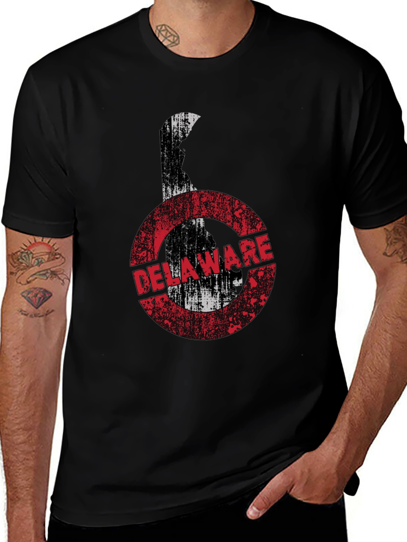 Delaware State Pride Graphic T-Shirt