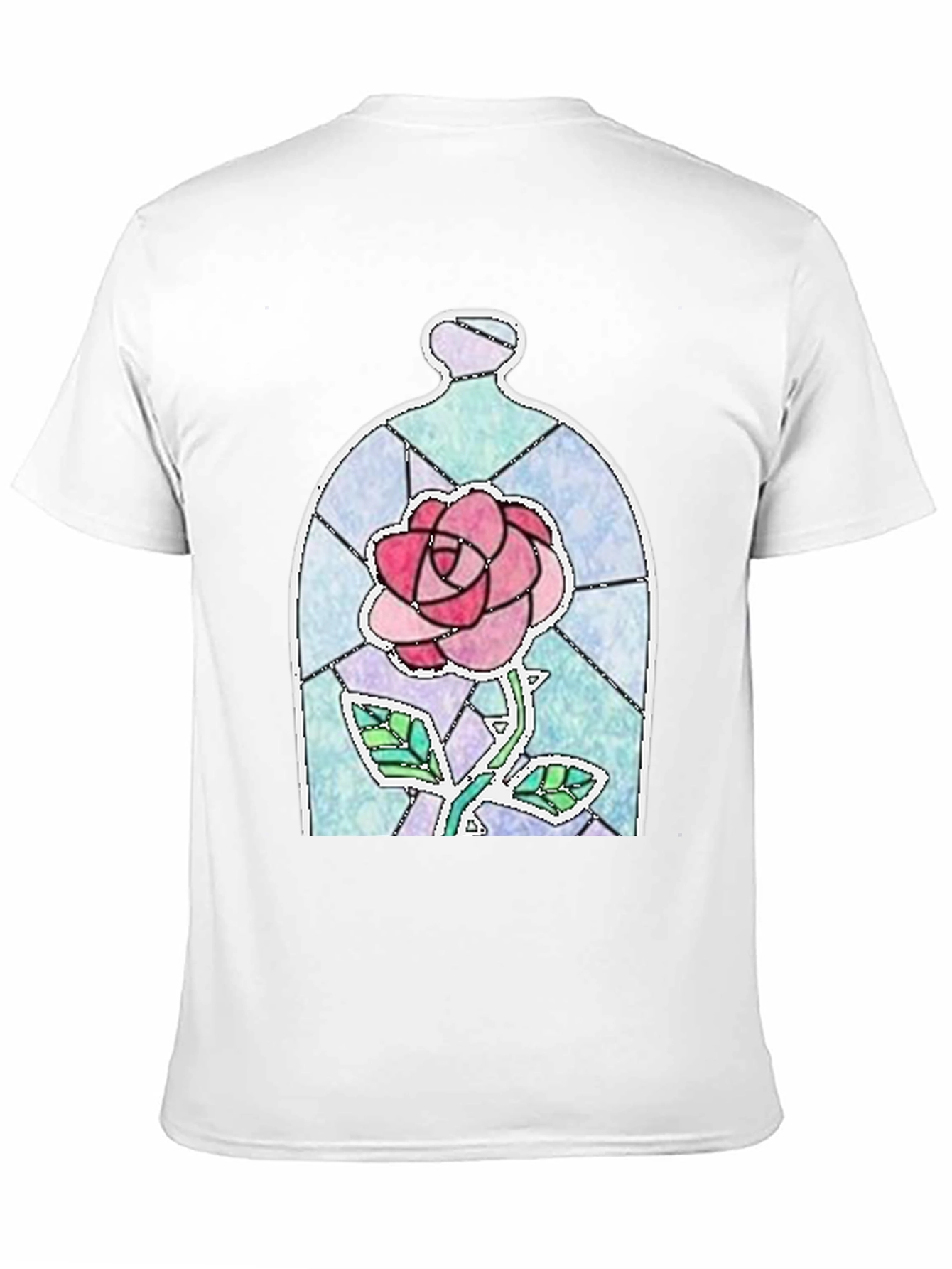 Enchanted Rose Graphic Tee - Black