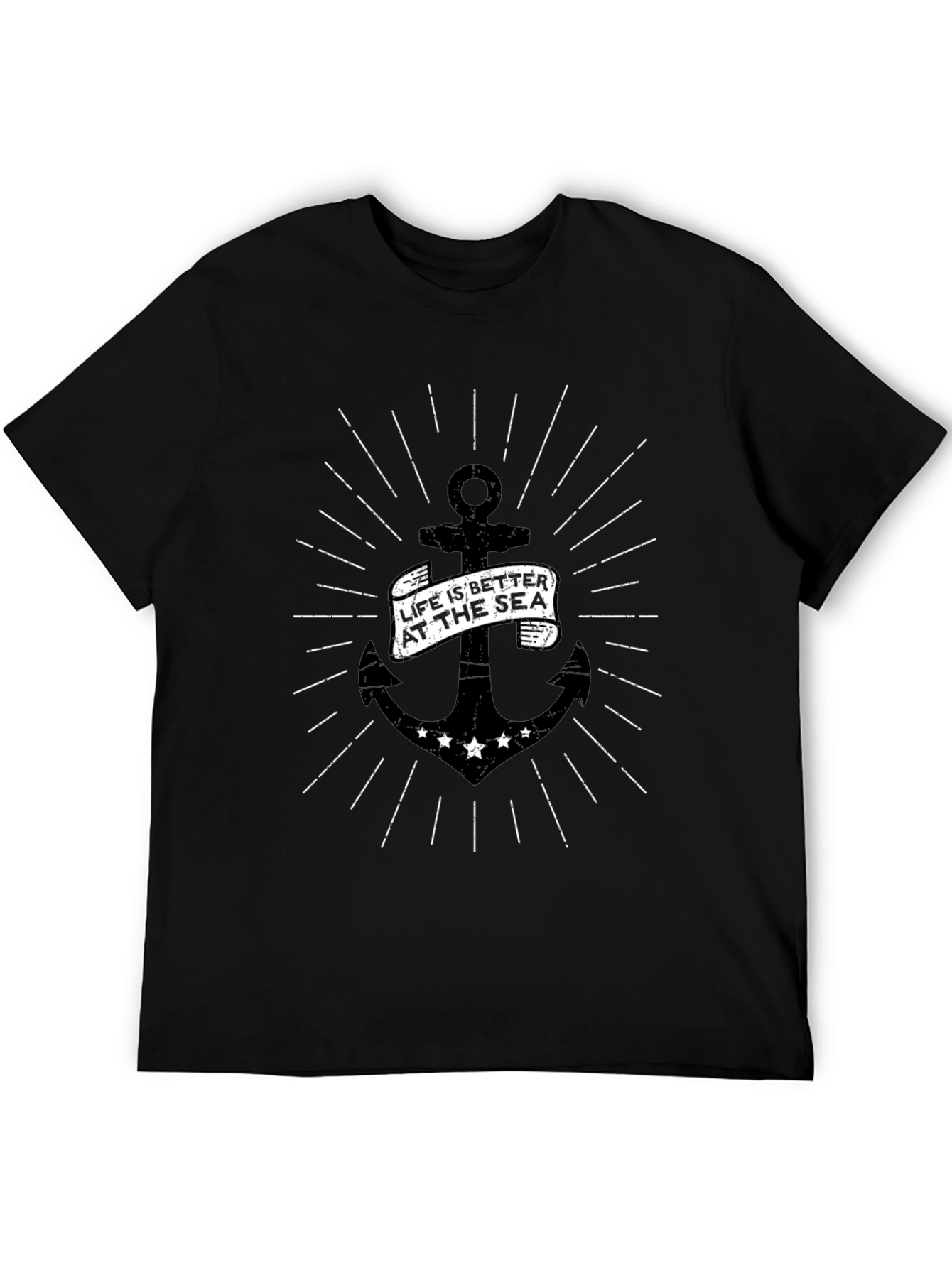 Life is Better at Sea Anchor Graphic Tee