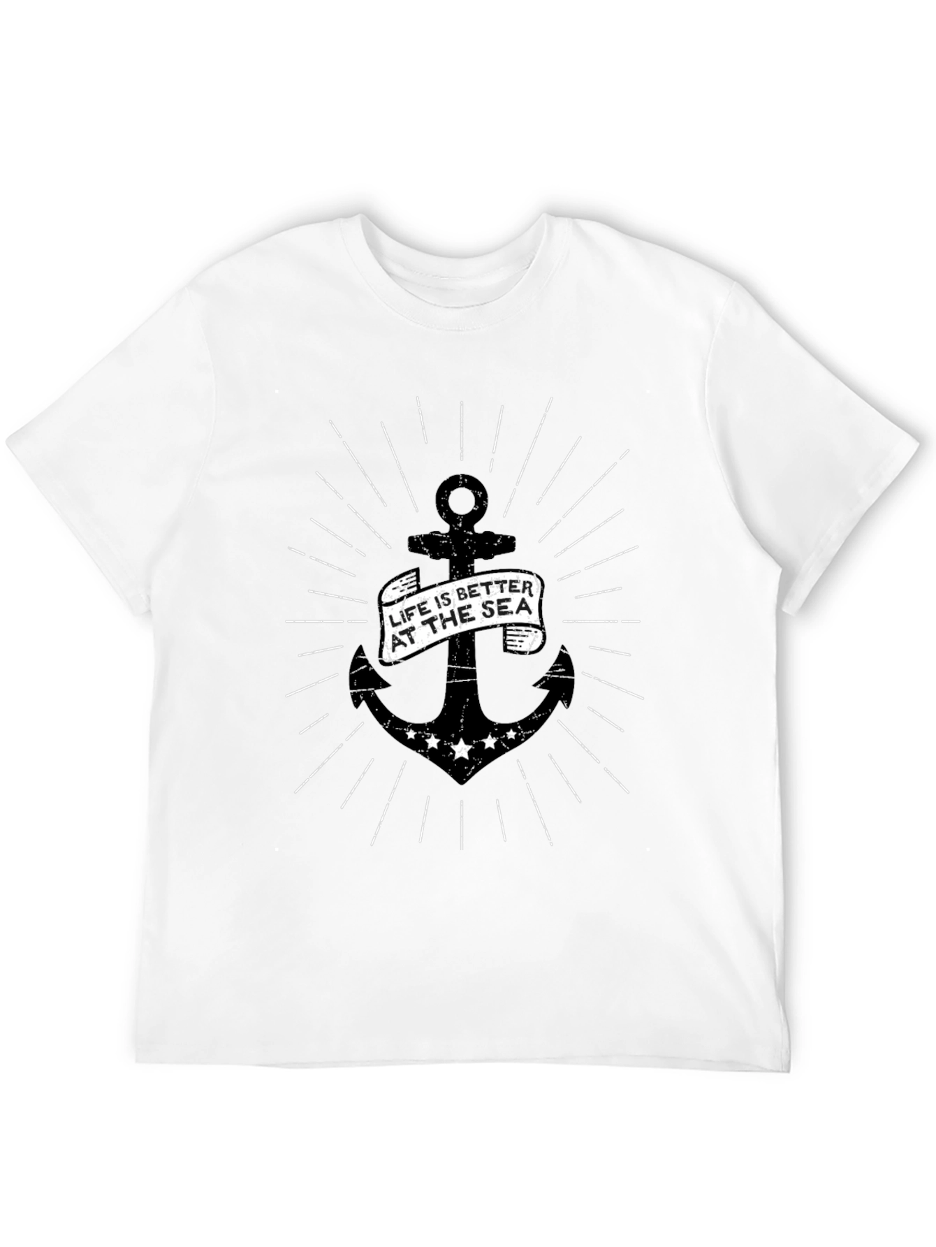 Life is Better at Sea Anchor Graphic Tee