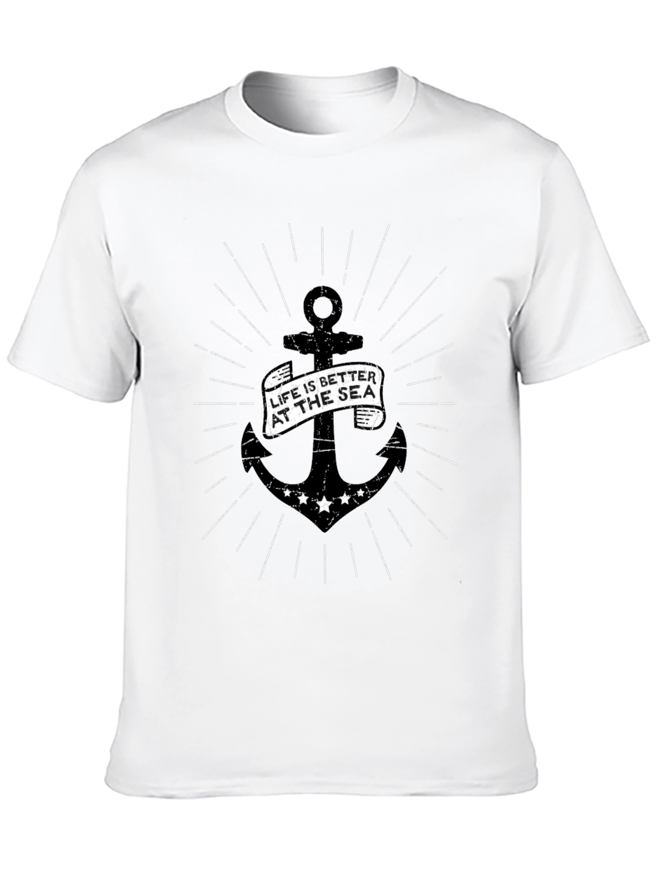 Life is Better at Sea Anchor Graphic Tee