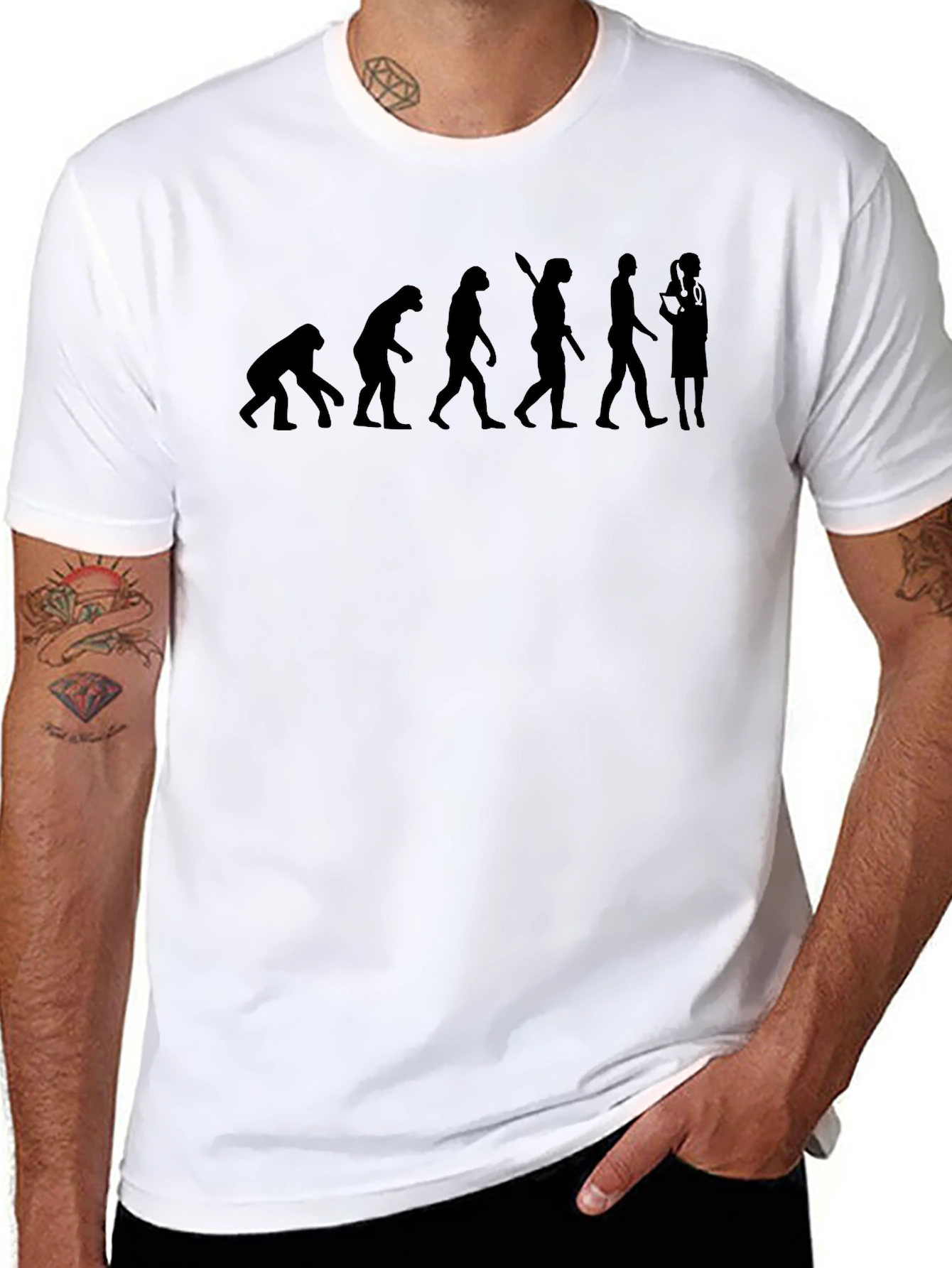 Evolution of Medicine T-Shirt - Funny Doctor Gift