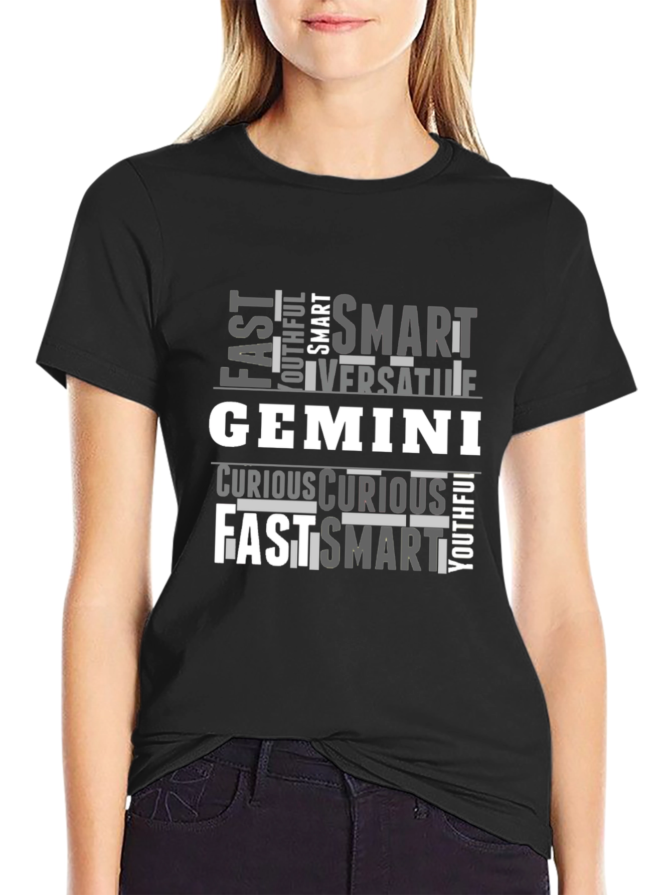 Gemini Zodiac T-Shirt - Fast Smart Versatile Design