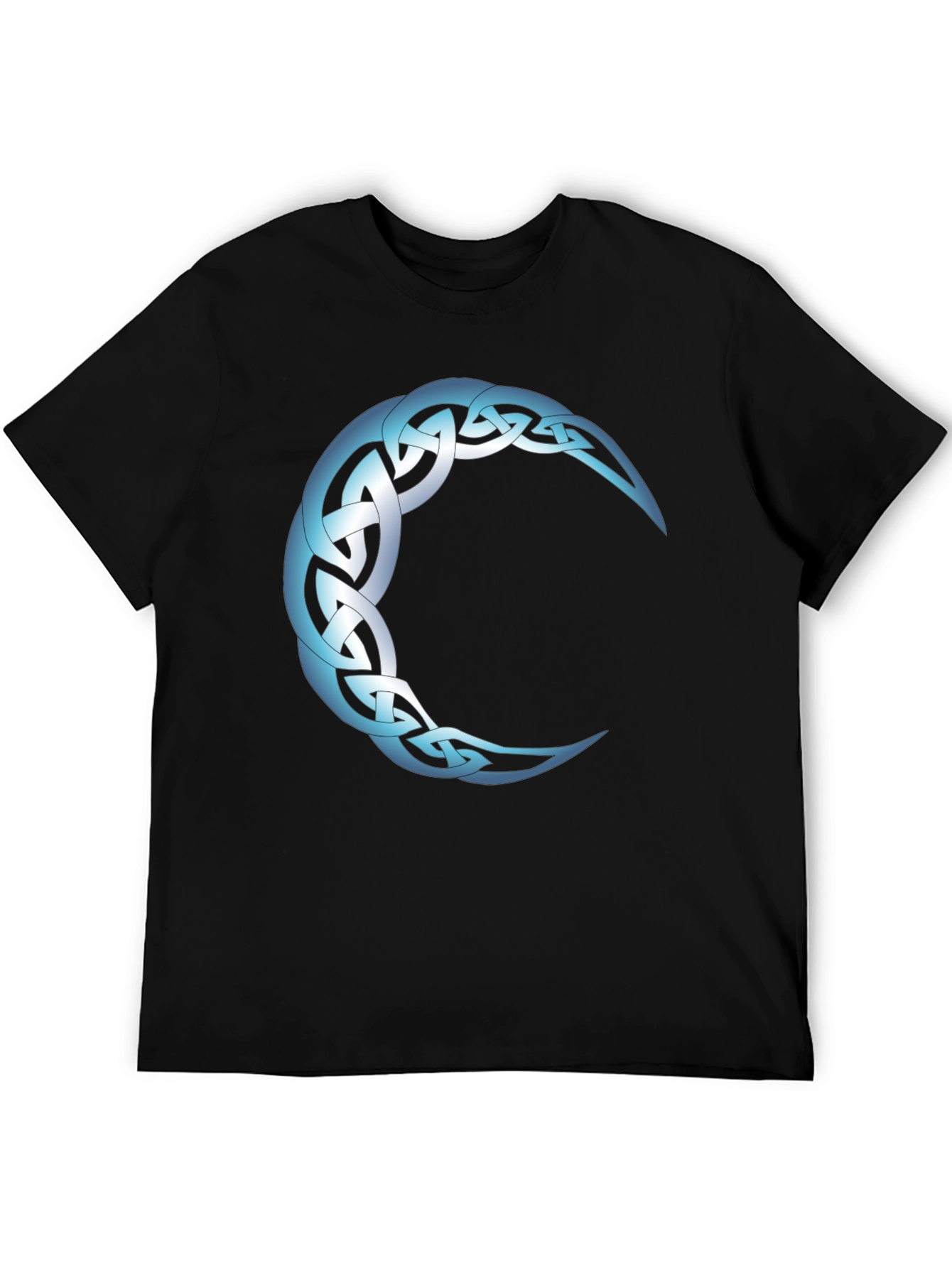 Celtic Moon Knot T-Shirt - Black