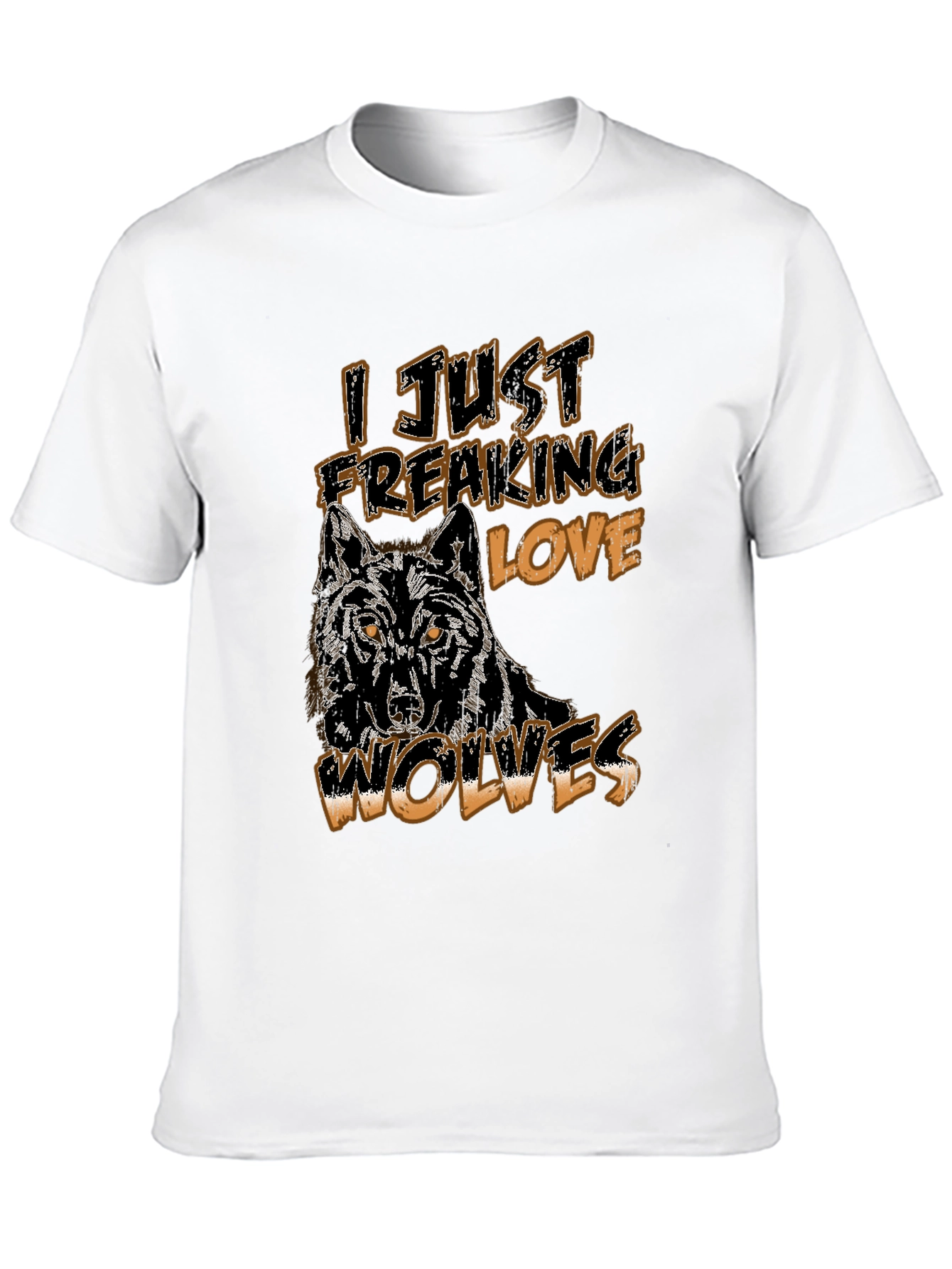I Just Freaking Love Wolves Graphic Tee