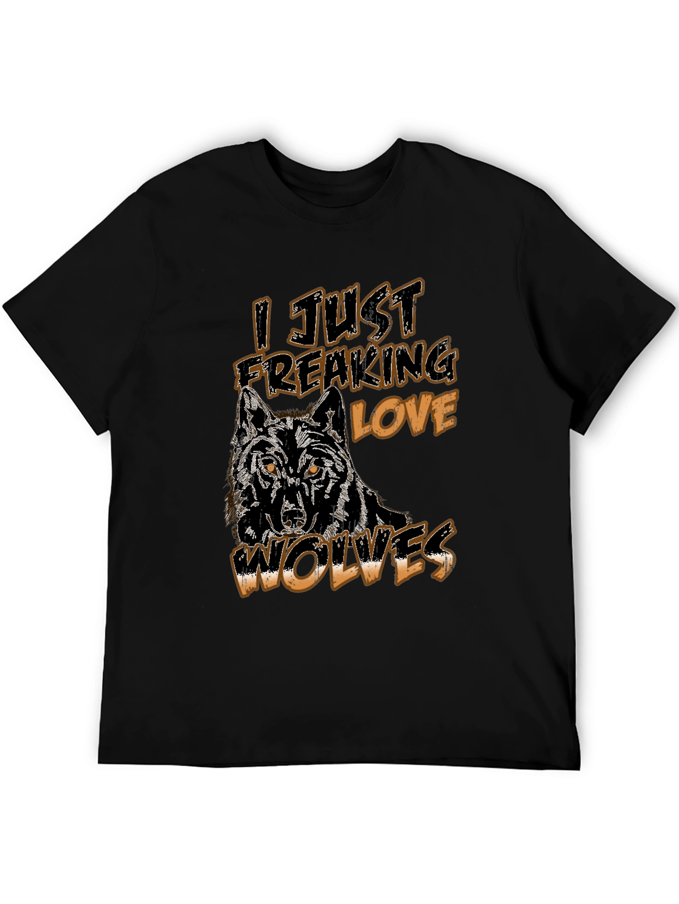 I Just Freaking Love Wolves Graphic Tee