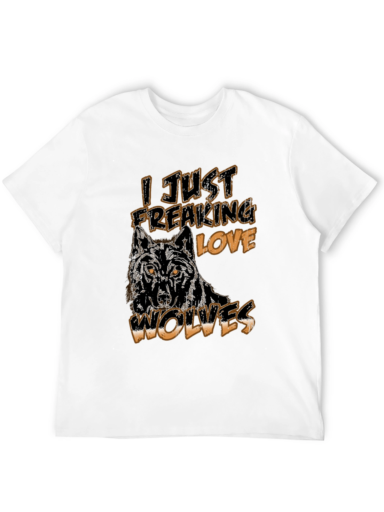 I Just Freaking Love Wolves Graphic Tee