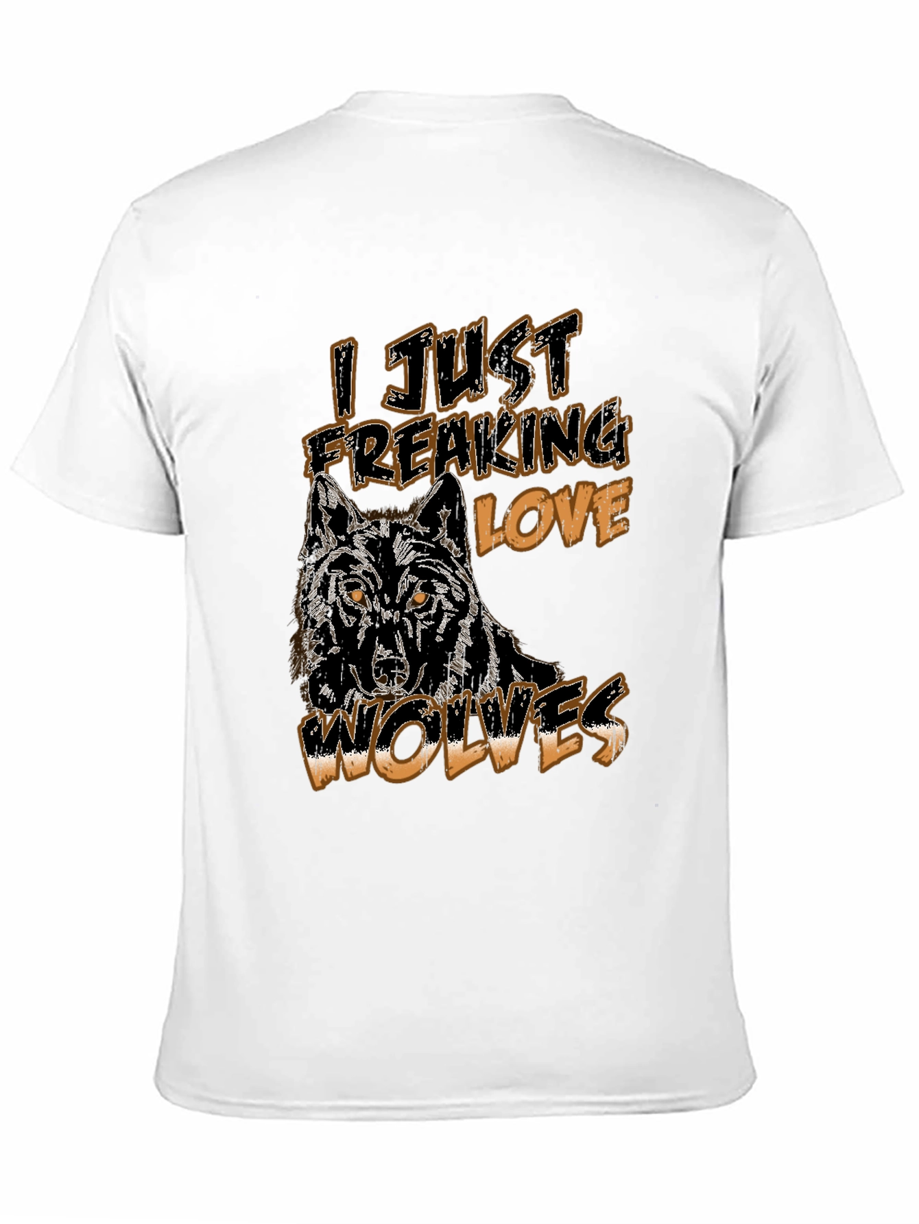 I Just Freaking Love Wolves Graphic Tee
