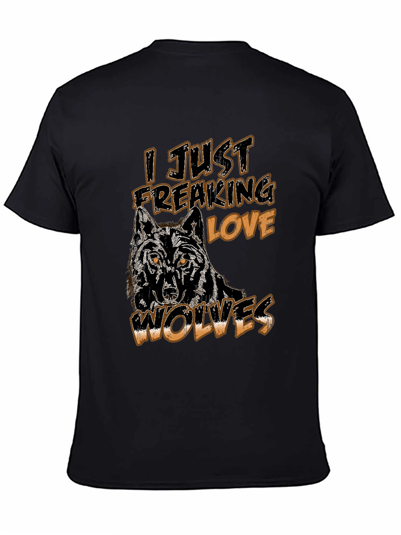 I Just Freaking Love Wolves Graphic Tee