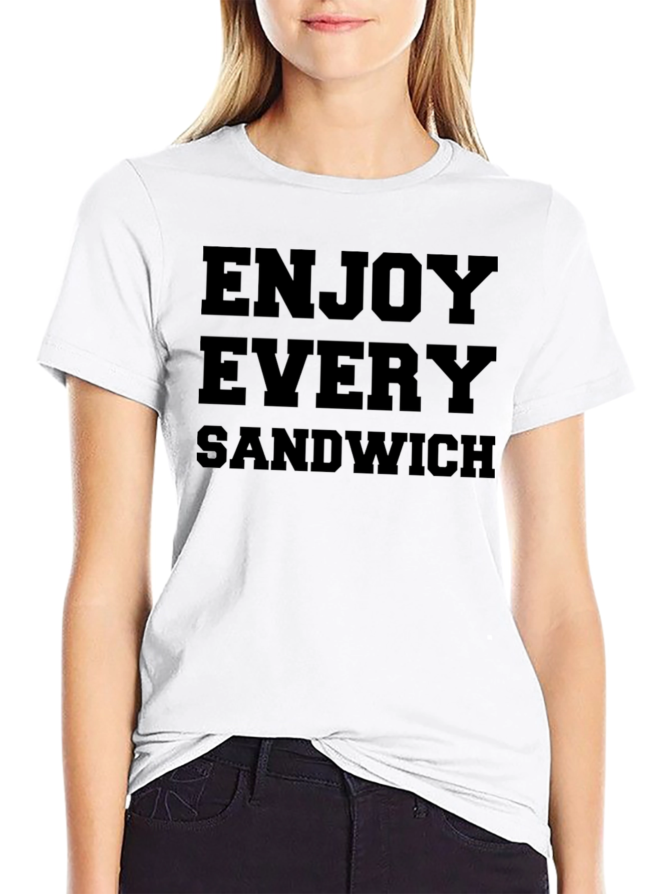 Enjoy Every Sandwich Graphic Tee