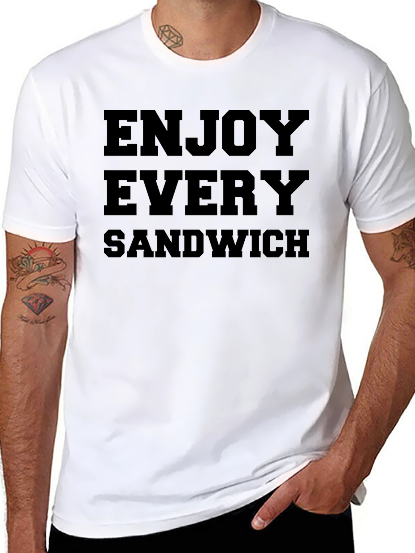 Enjoy Every Sandwich Graphic Tee